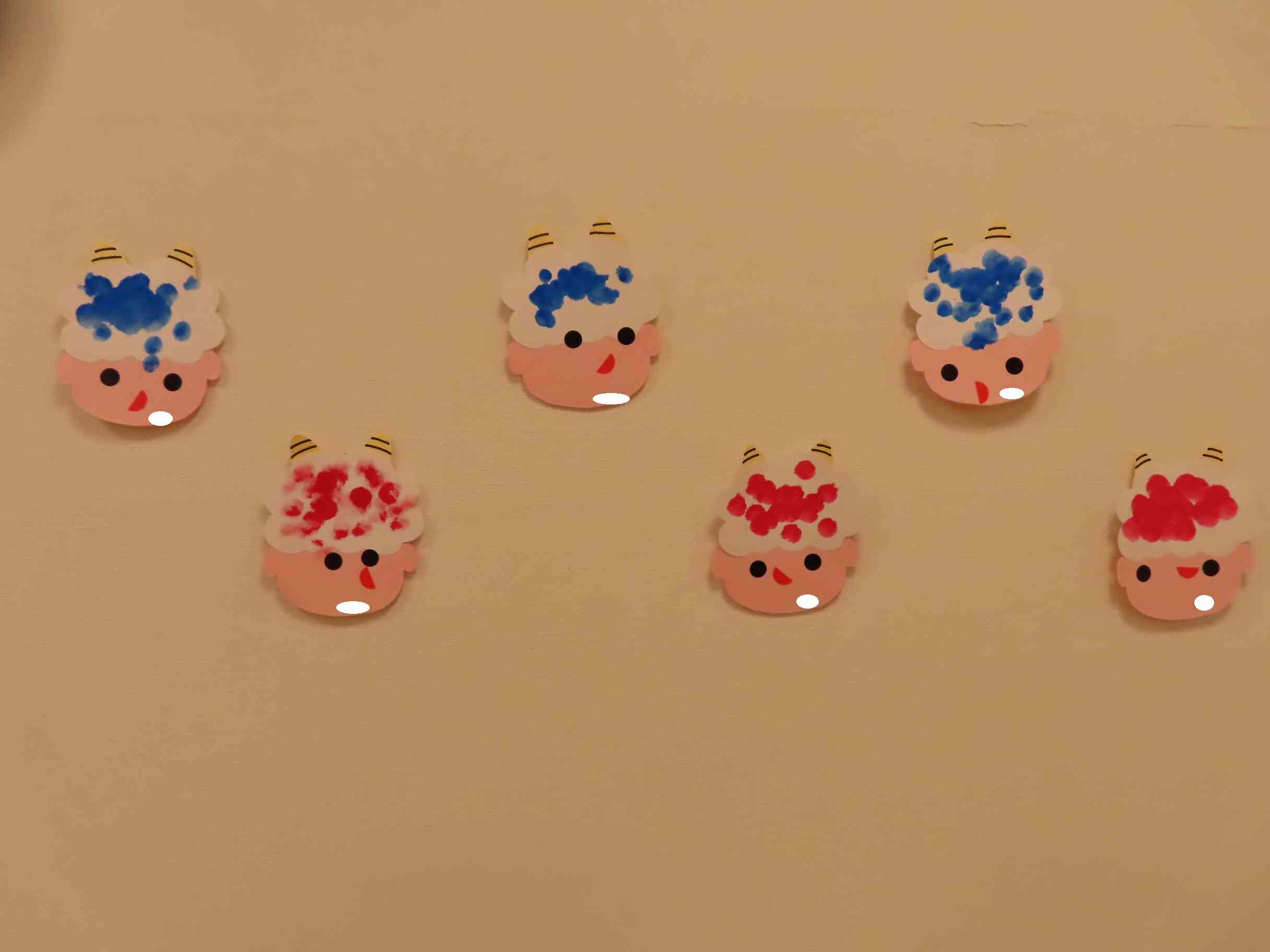 今月の製作・節分