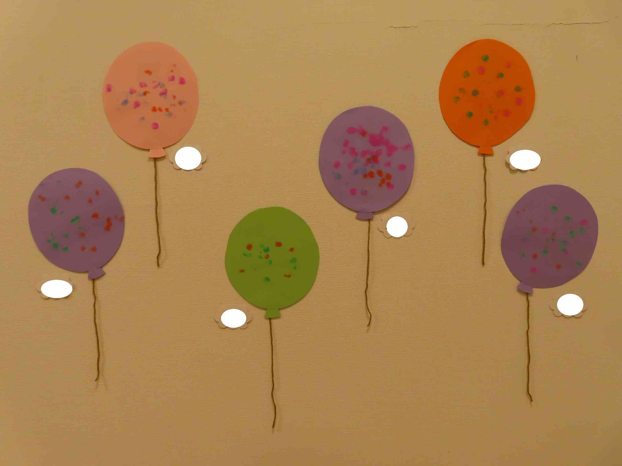 今月の製作・ふうせん