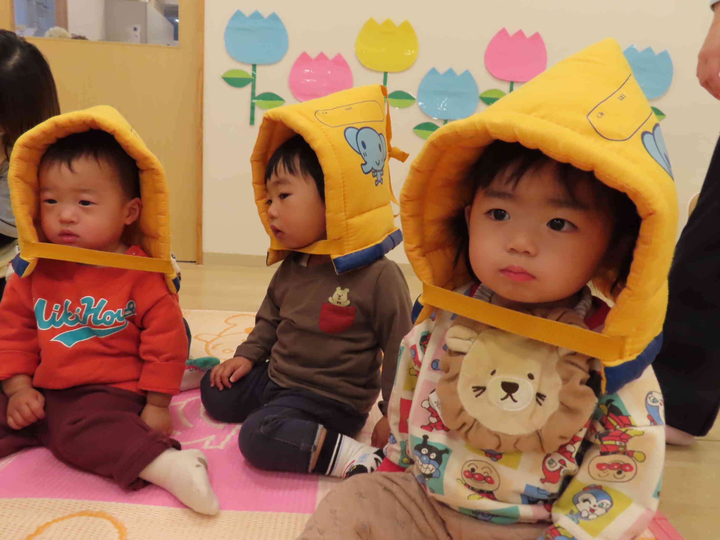 ひよこ組のお友だちもおりこうに参加できました♪