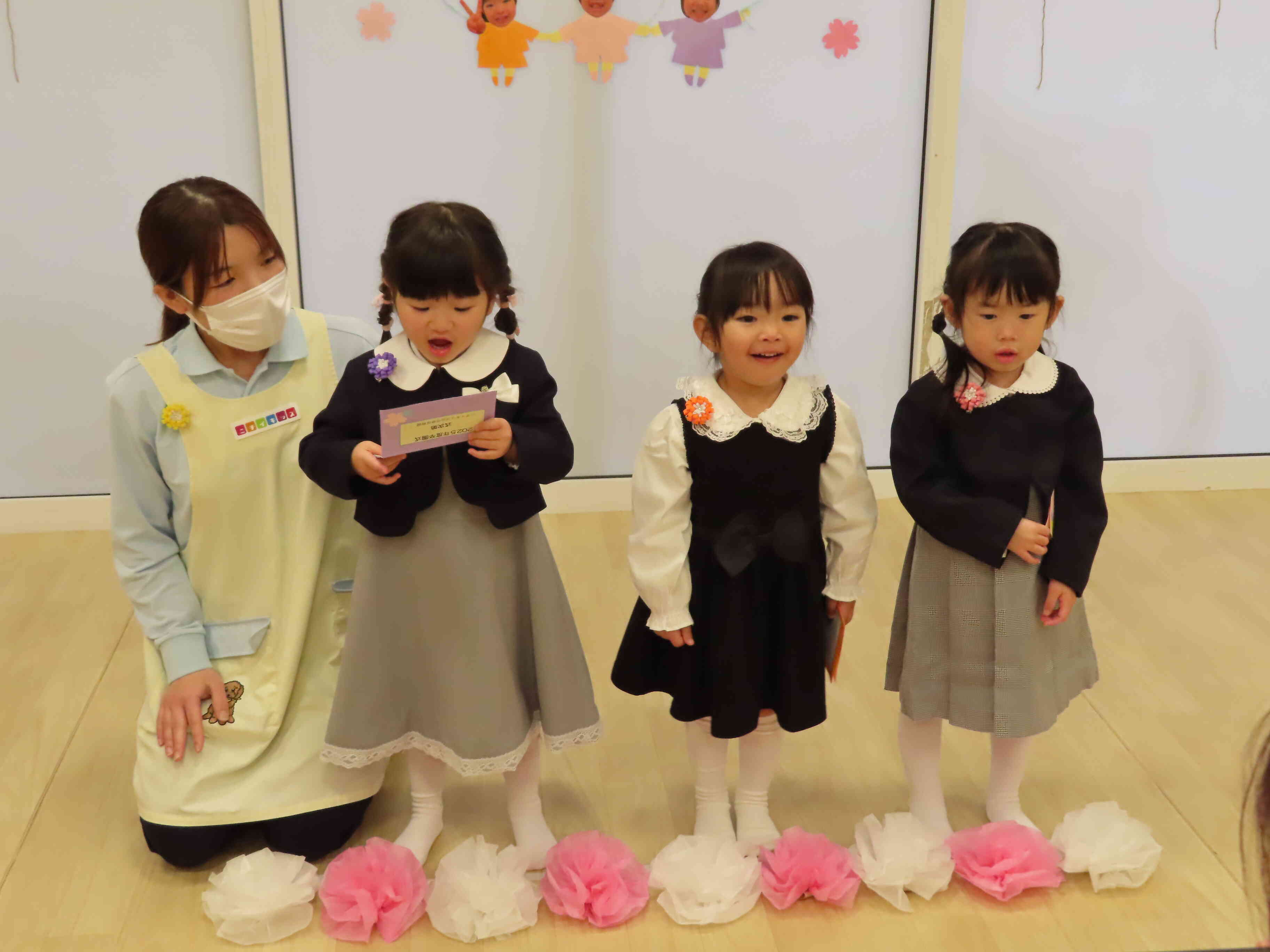 『思い出のアルバム』上手にうたえました♪