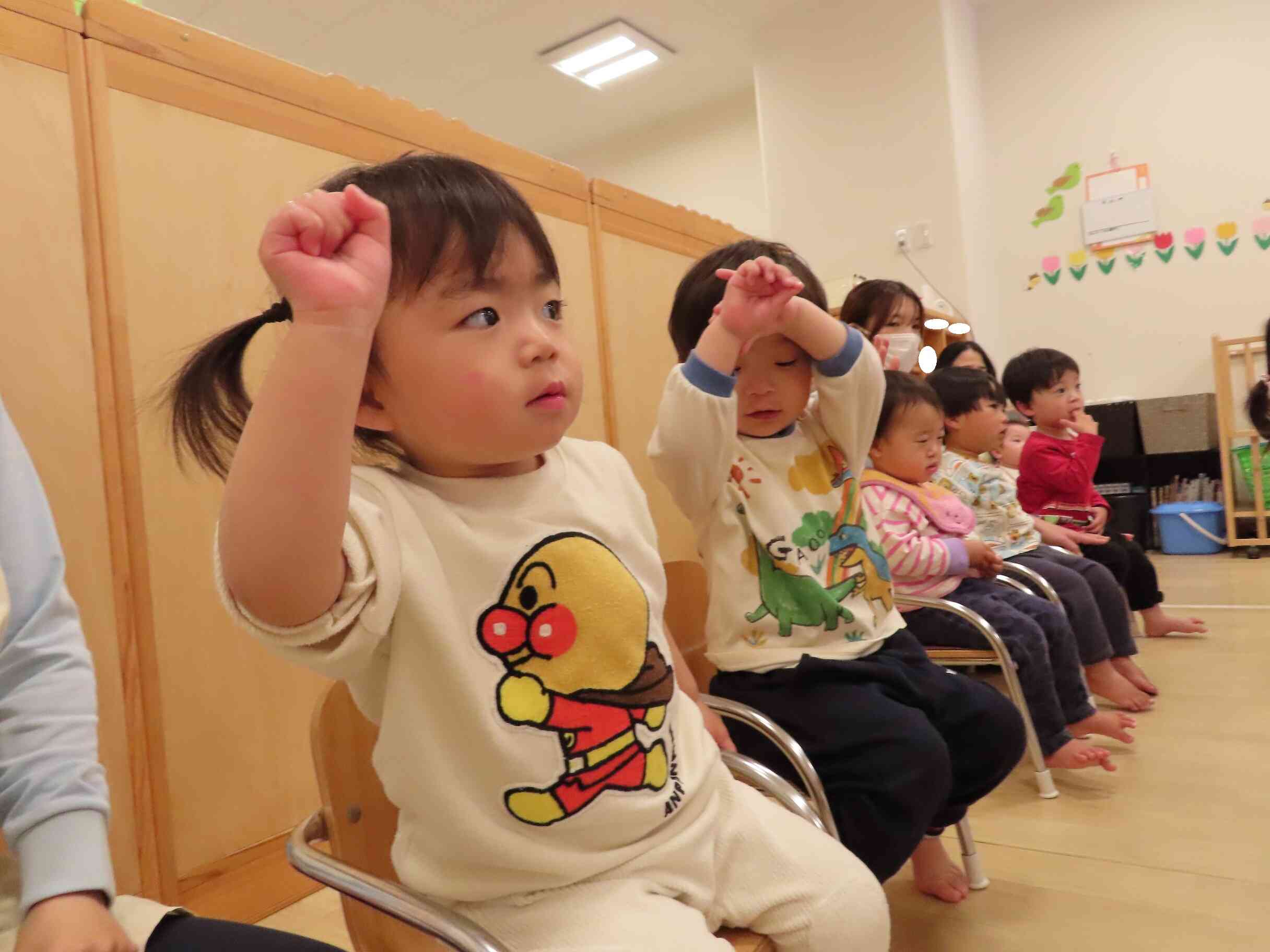 あひる組のみんなもノリノリでした！