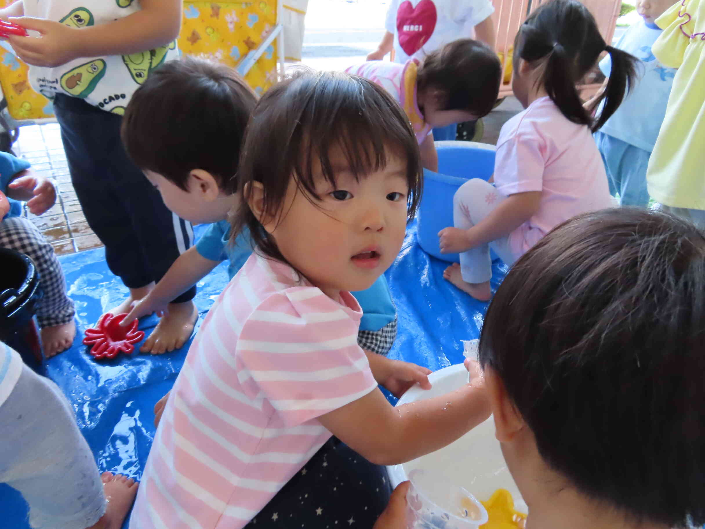 冷たくて気持ちいいね♪