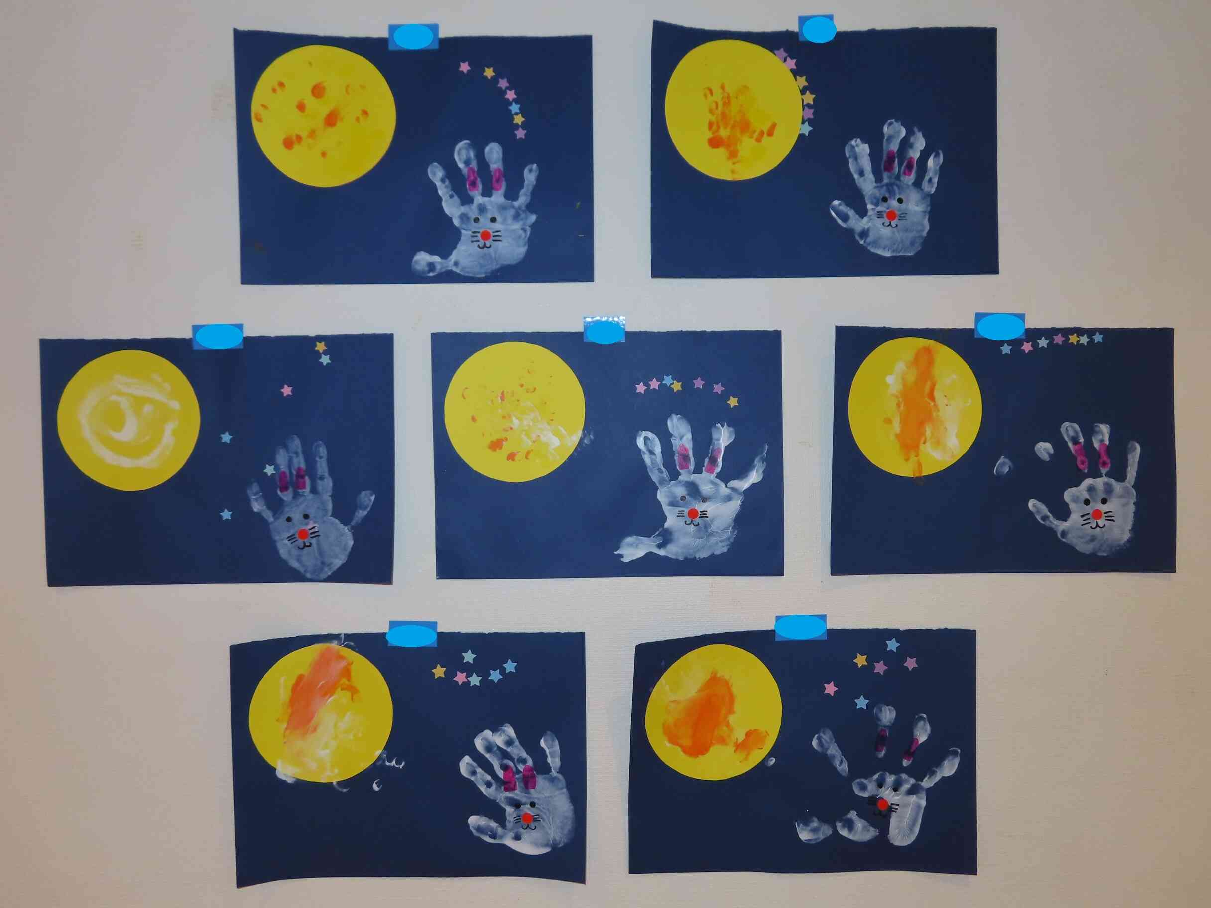 今月の製作・お月見