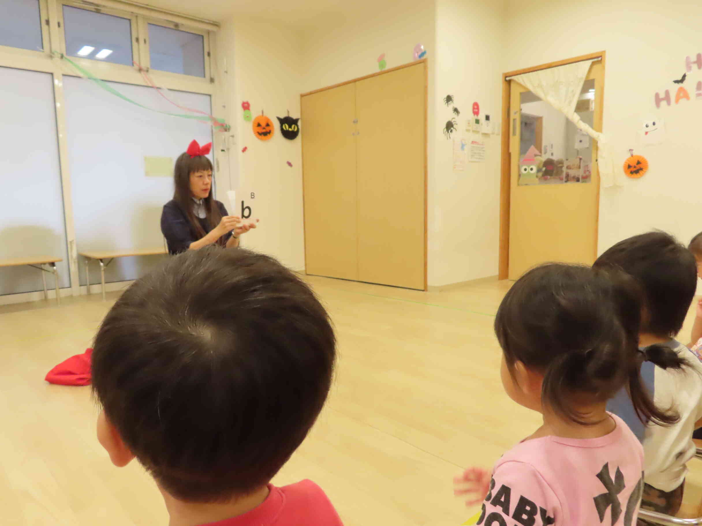 アルファベットのお勉強もしました♪