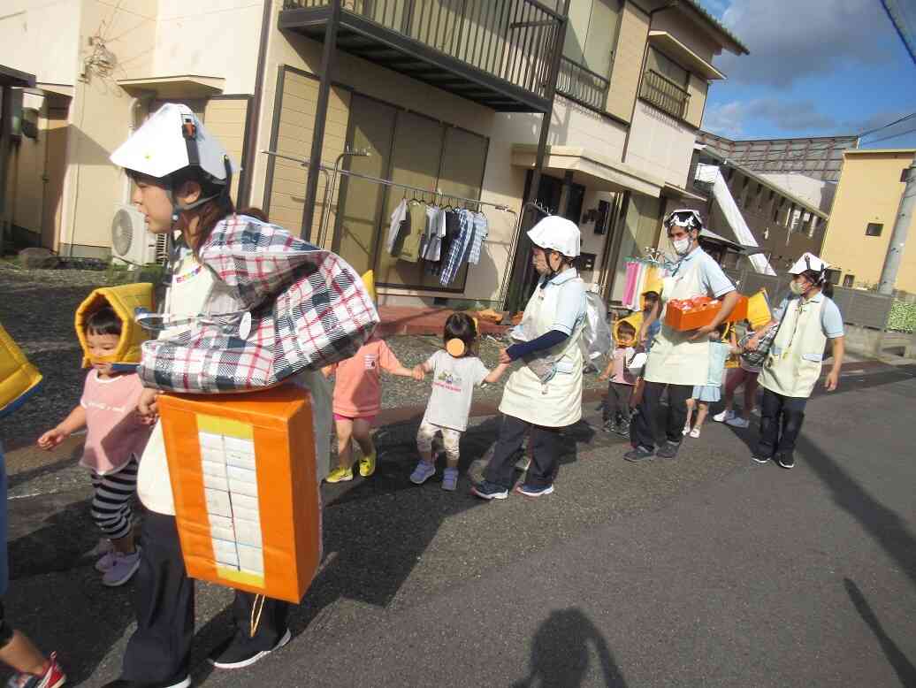 一時避難場所まで避難!