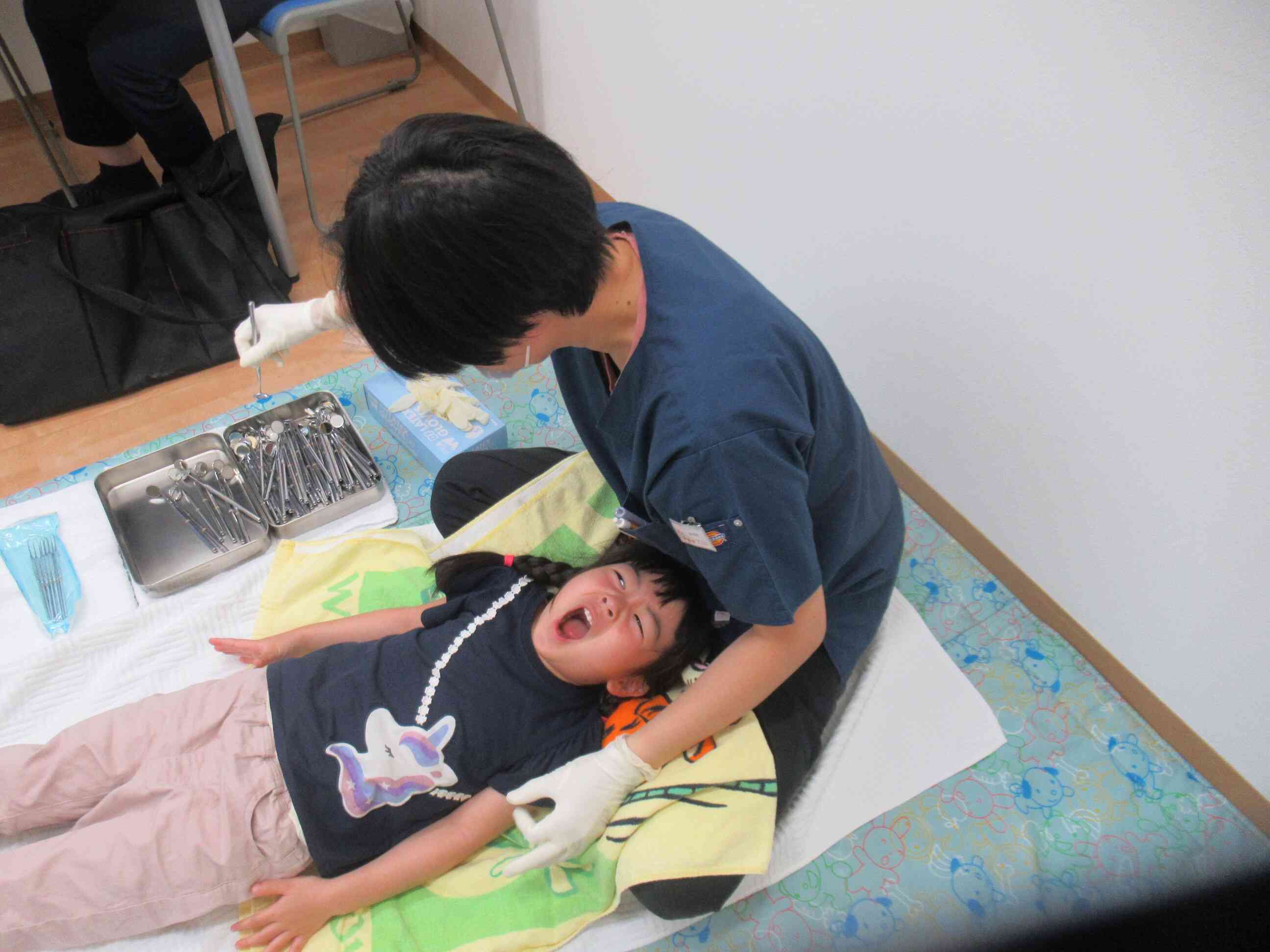 大きな口を「あ~ん」と開けて①