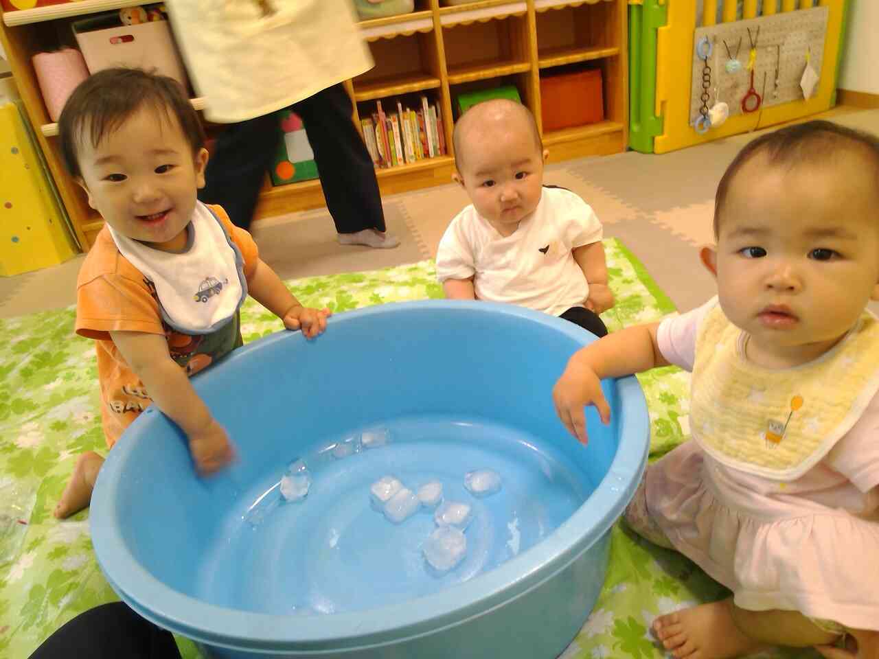 氷つめたーい！