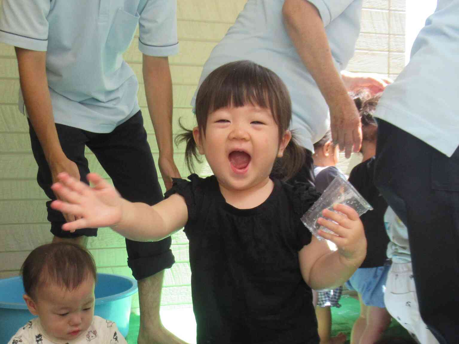 お水きもちいい～☆