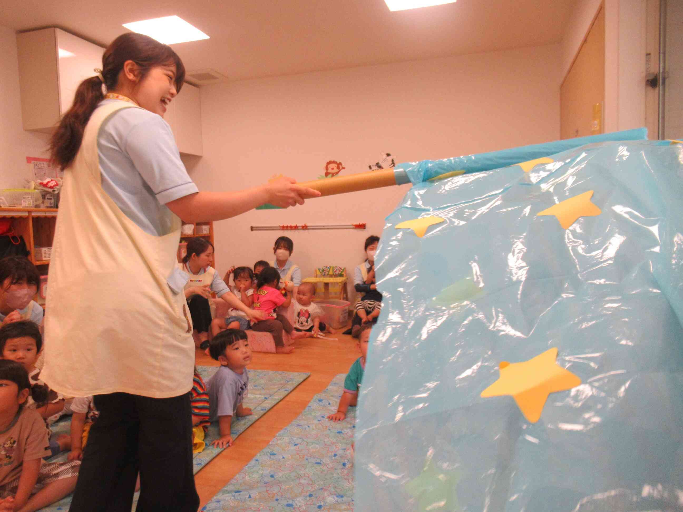 天の川が流れますよ