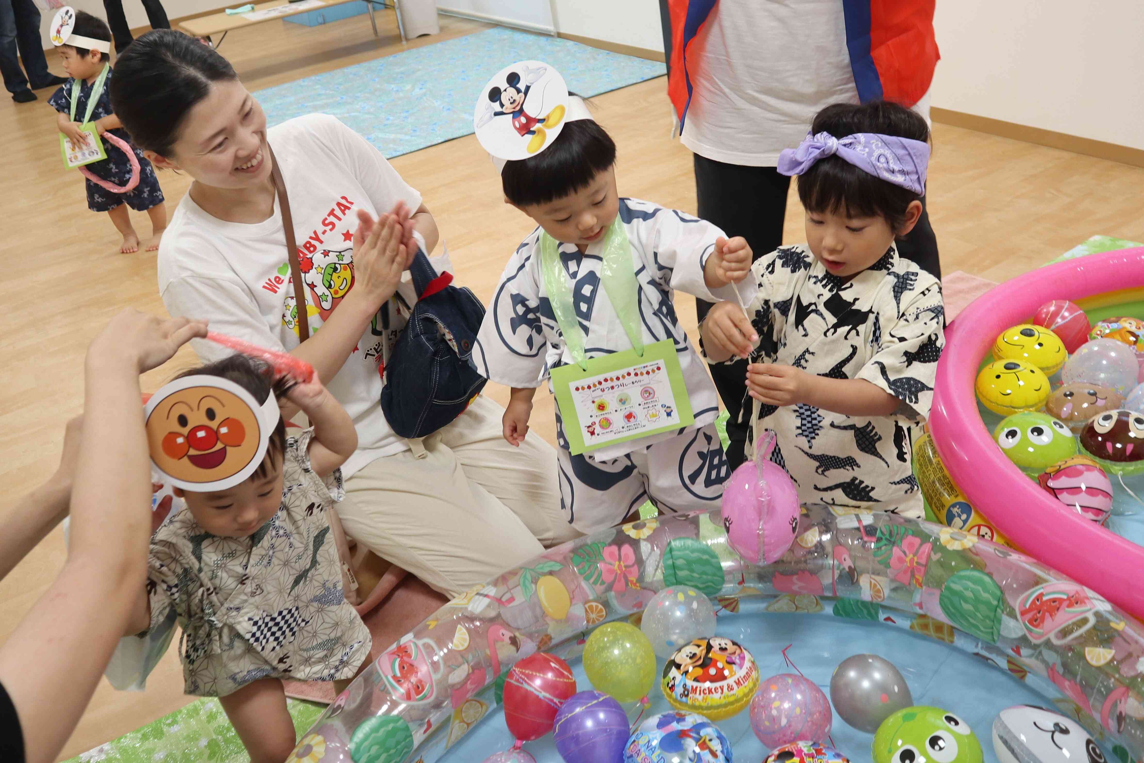 おもいっきり夏祭り！（あひる組・1歳児）