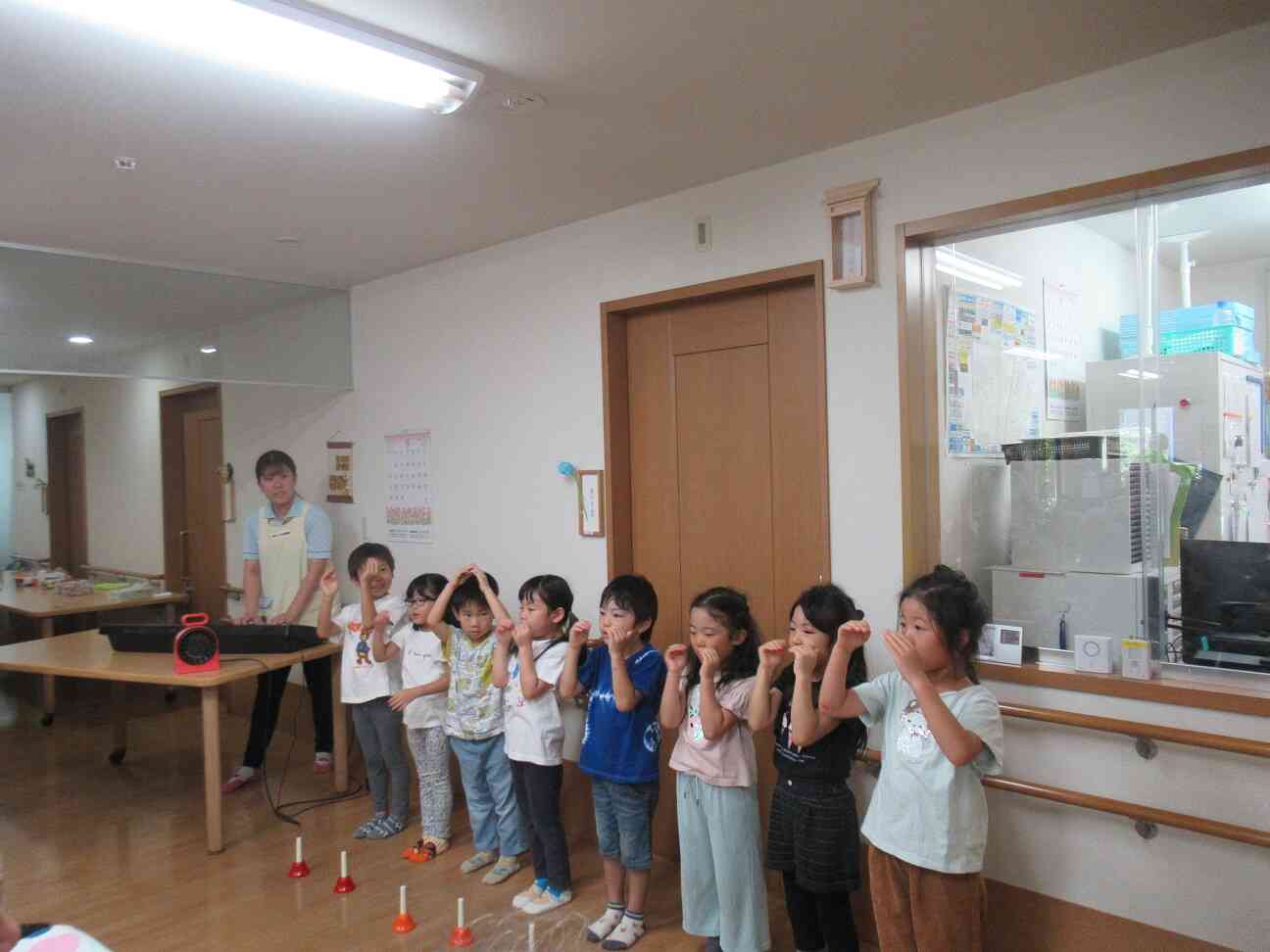 敬老交流会（きりん組・5歳児）