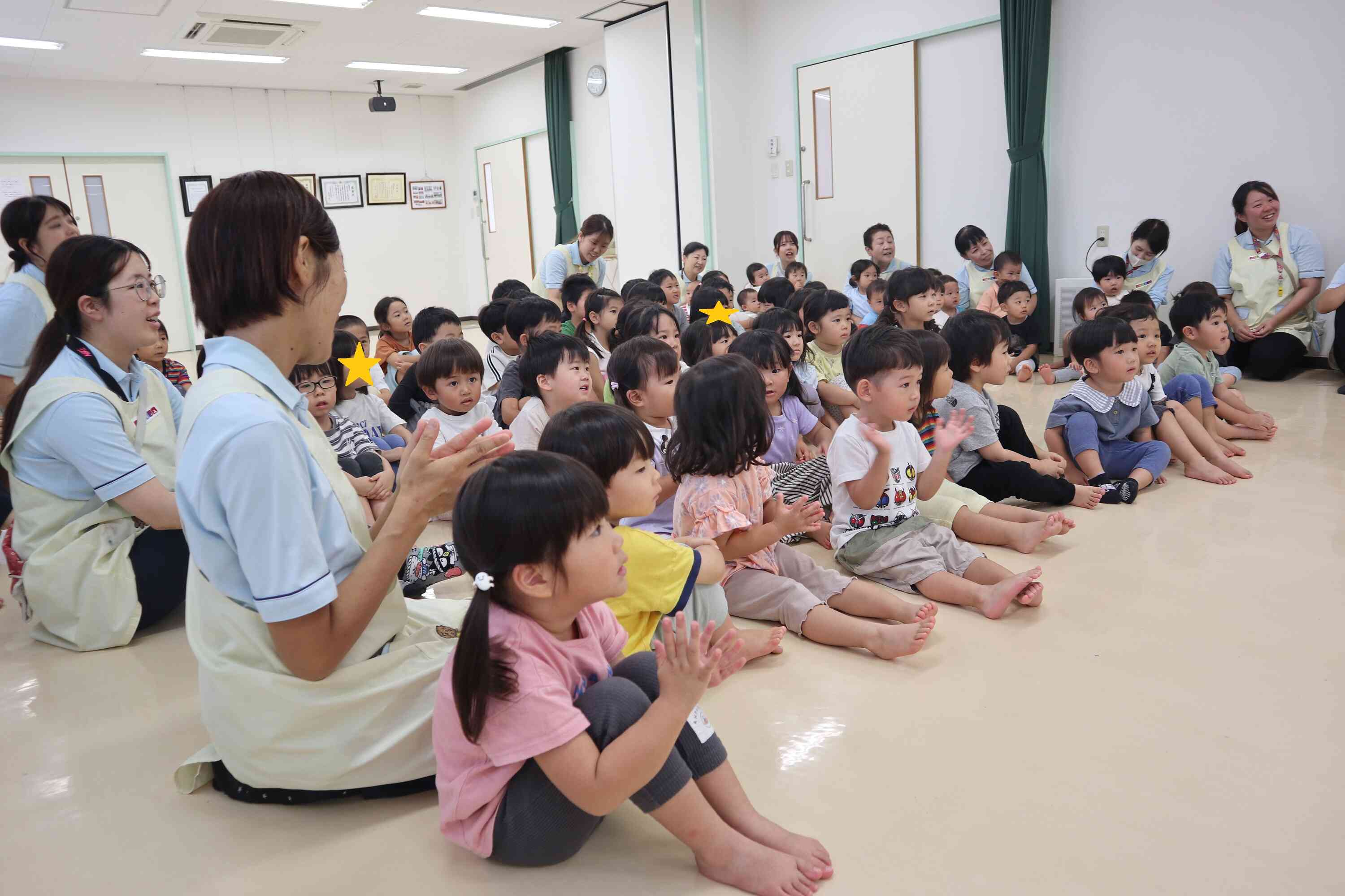 みんなで「わっはっは！」