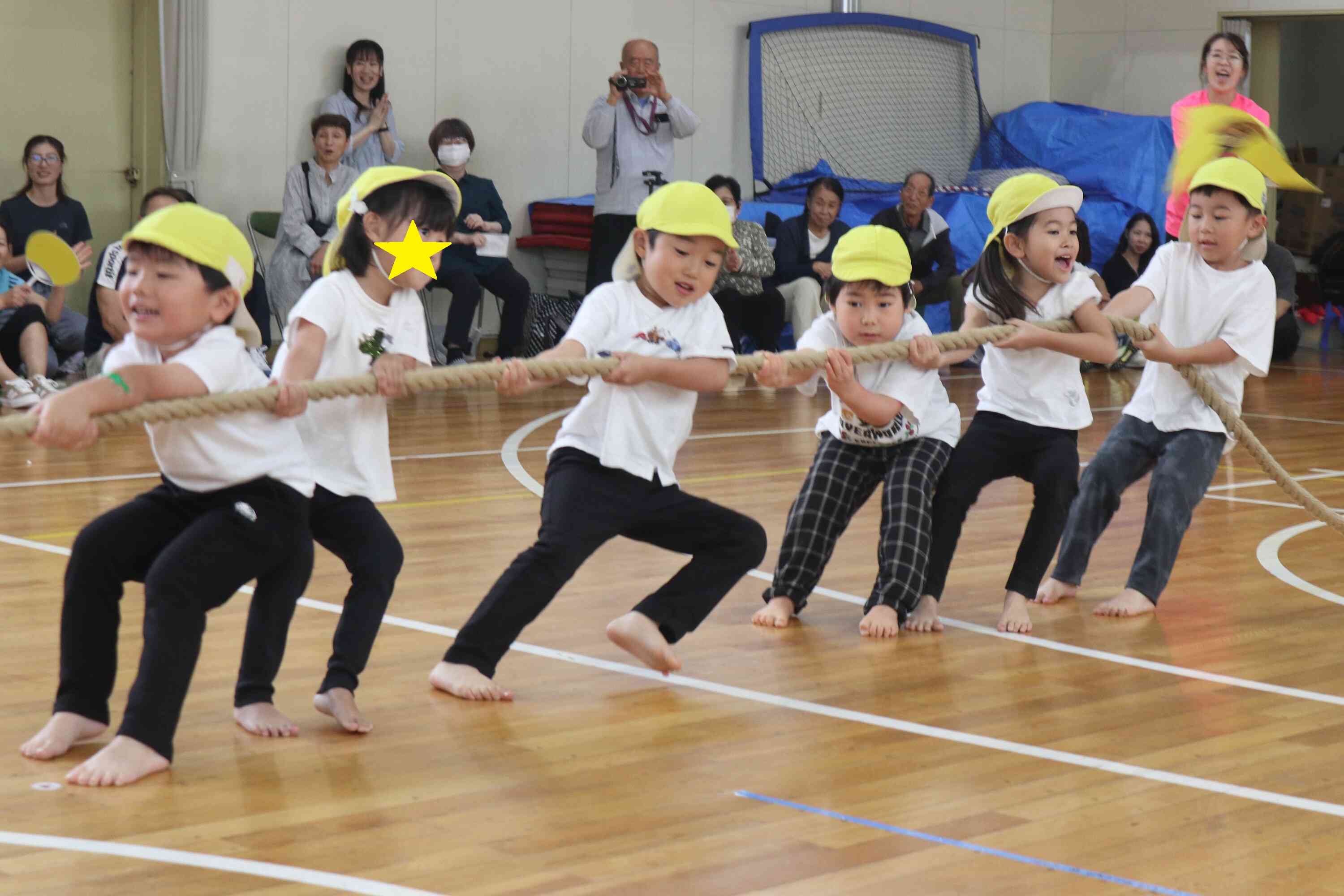 親子競技　綱引き