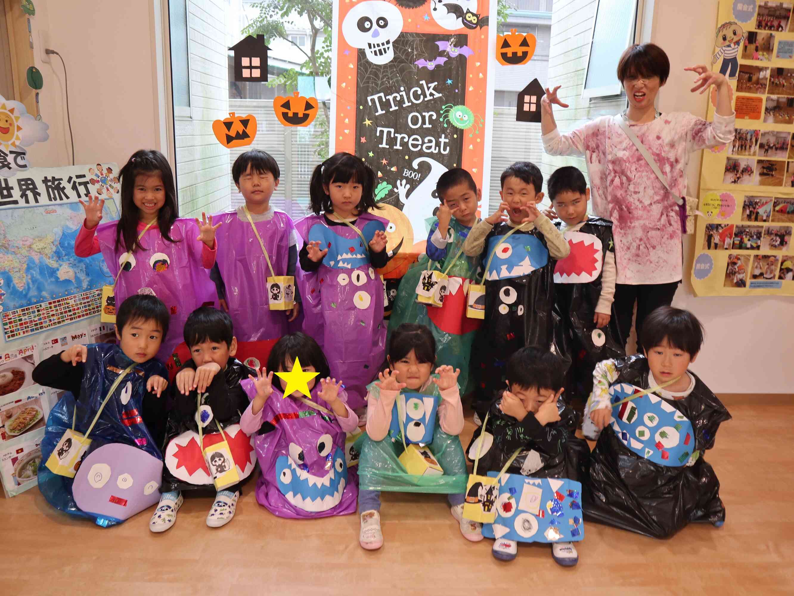 ぱんだ組集合！「モンスター」