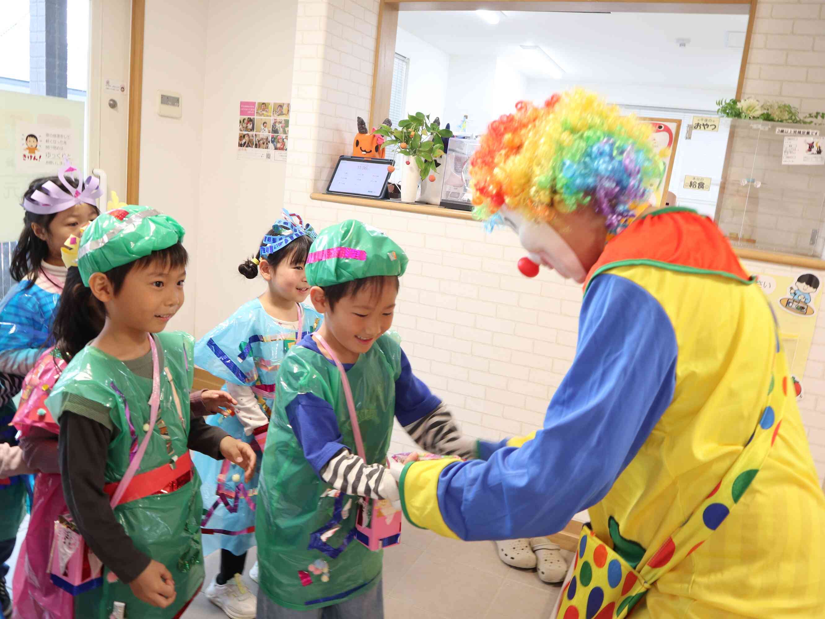 ピエロからお菓子を貰ったよ①