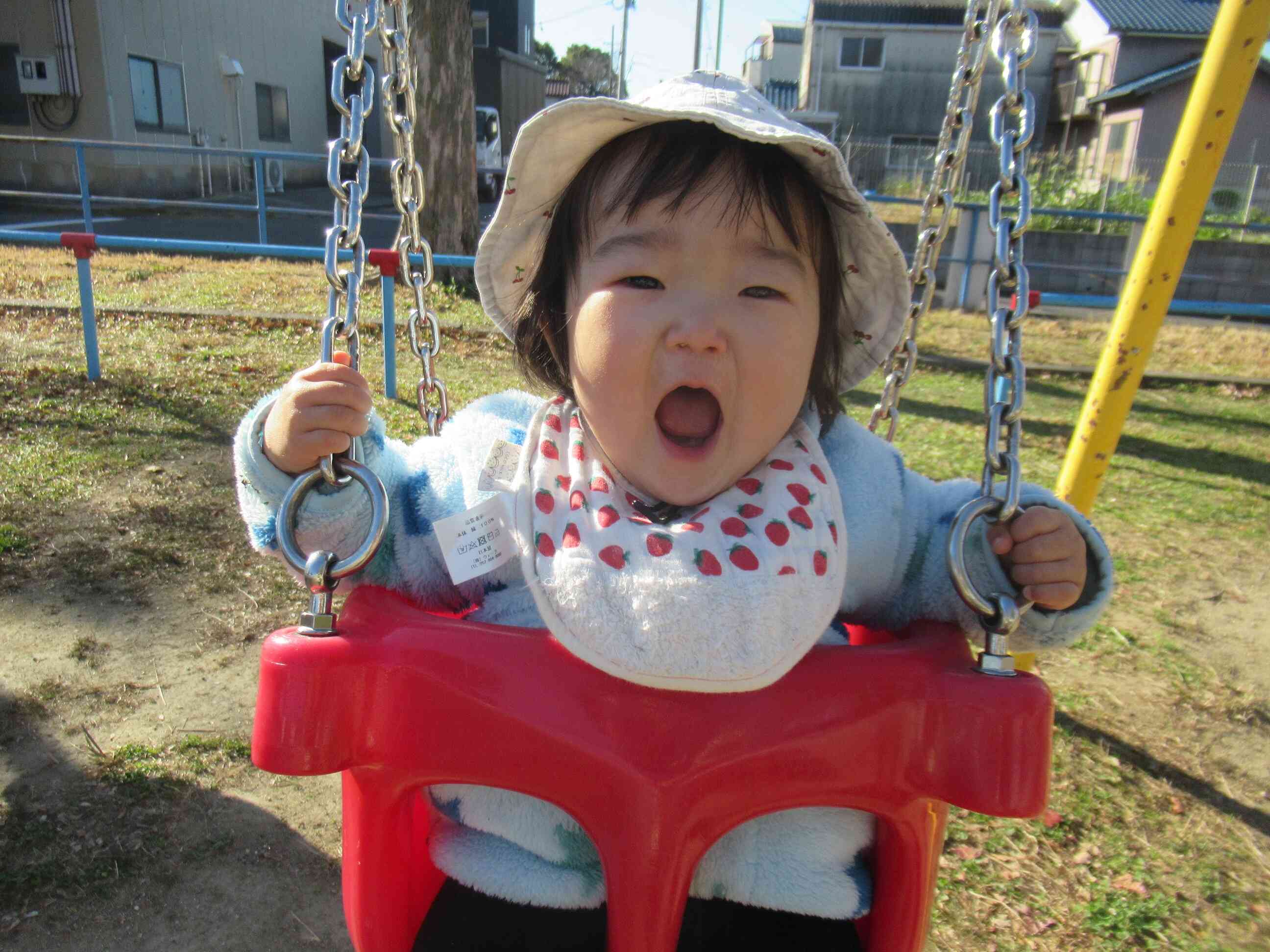 ブランコ楽し～！☆