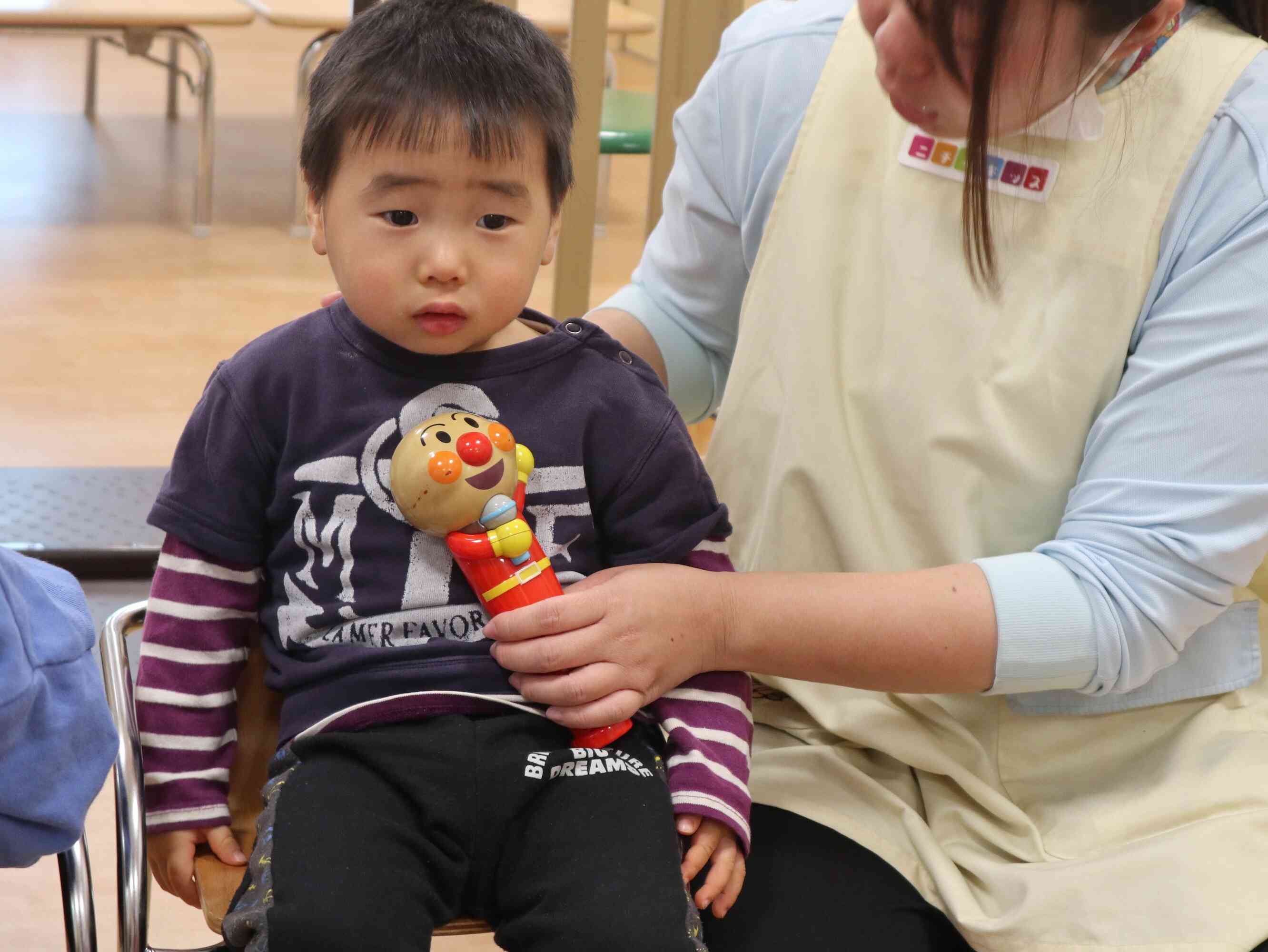 緊張しているのかな？