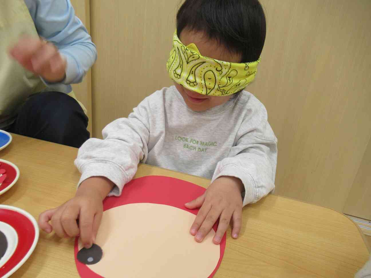 福笑いに挑戦！