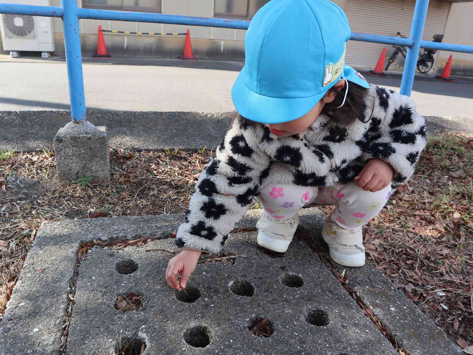 たこ焼きをつくっているそうです、子どもならではの視点ですね！