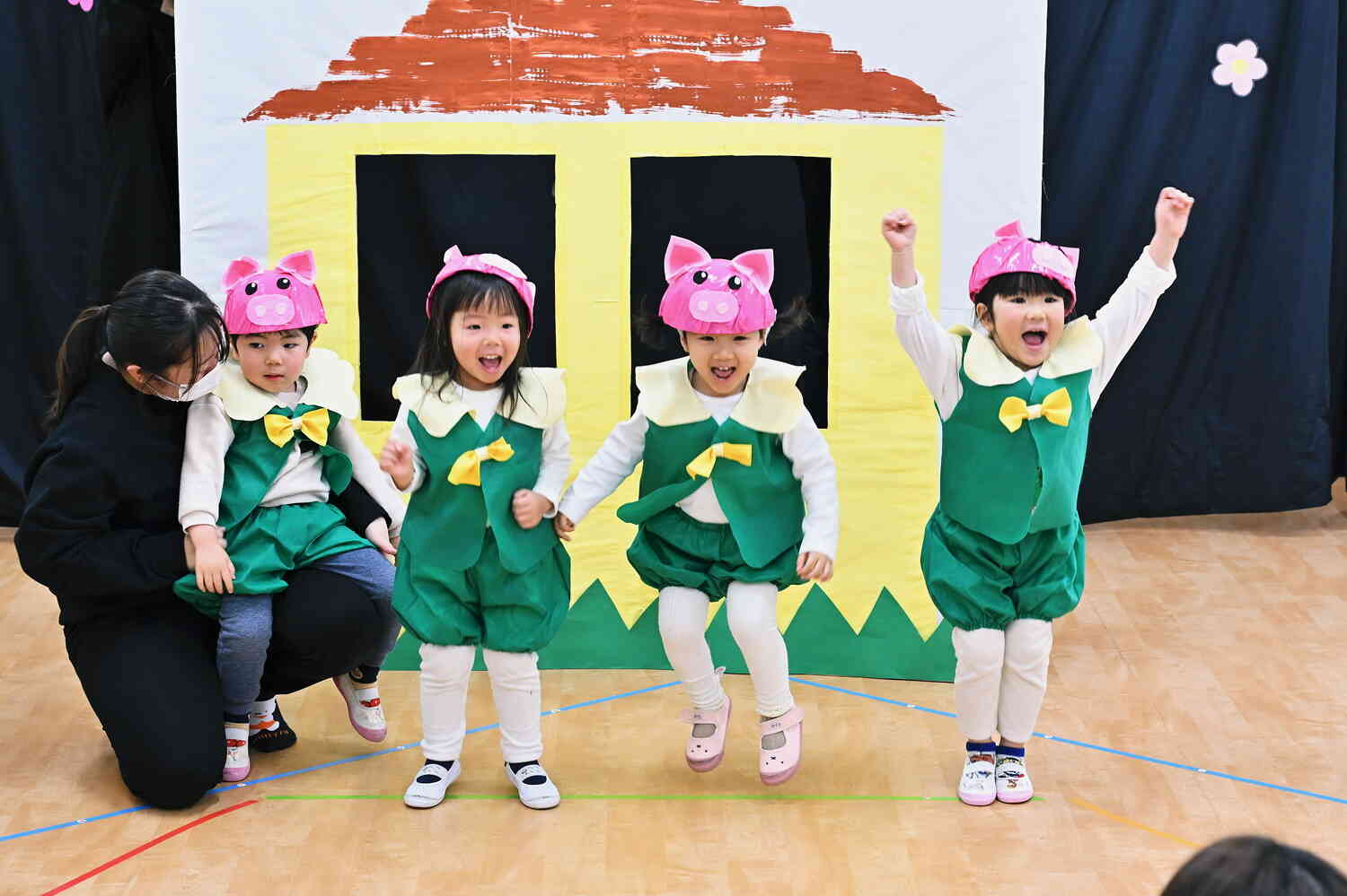 お家が出来た！