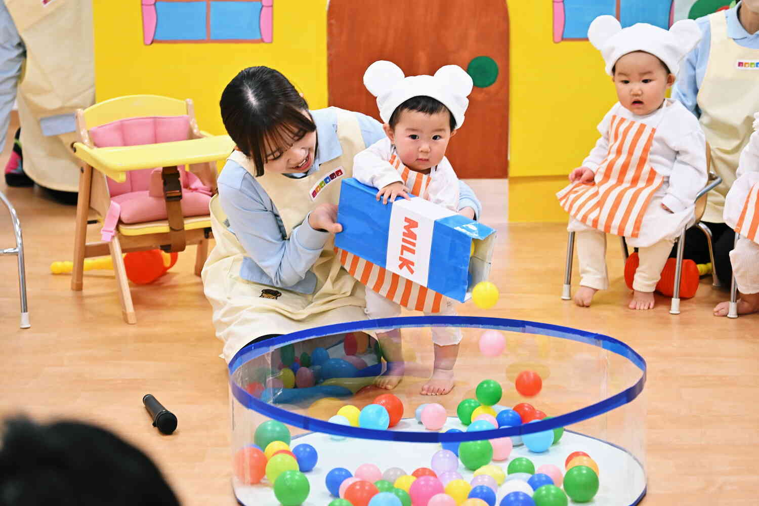 ひよこ組「しろくまちゃんのほっとけーき」