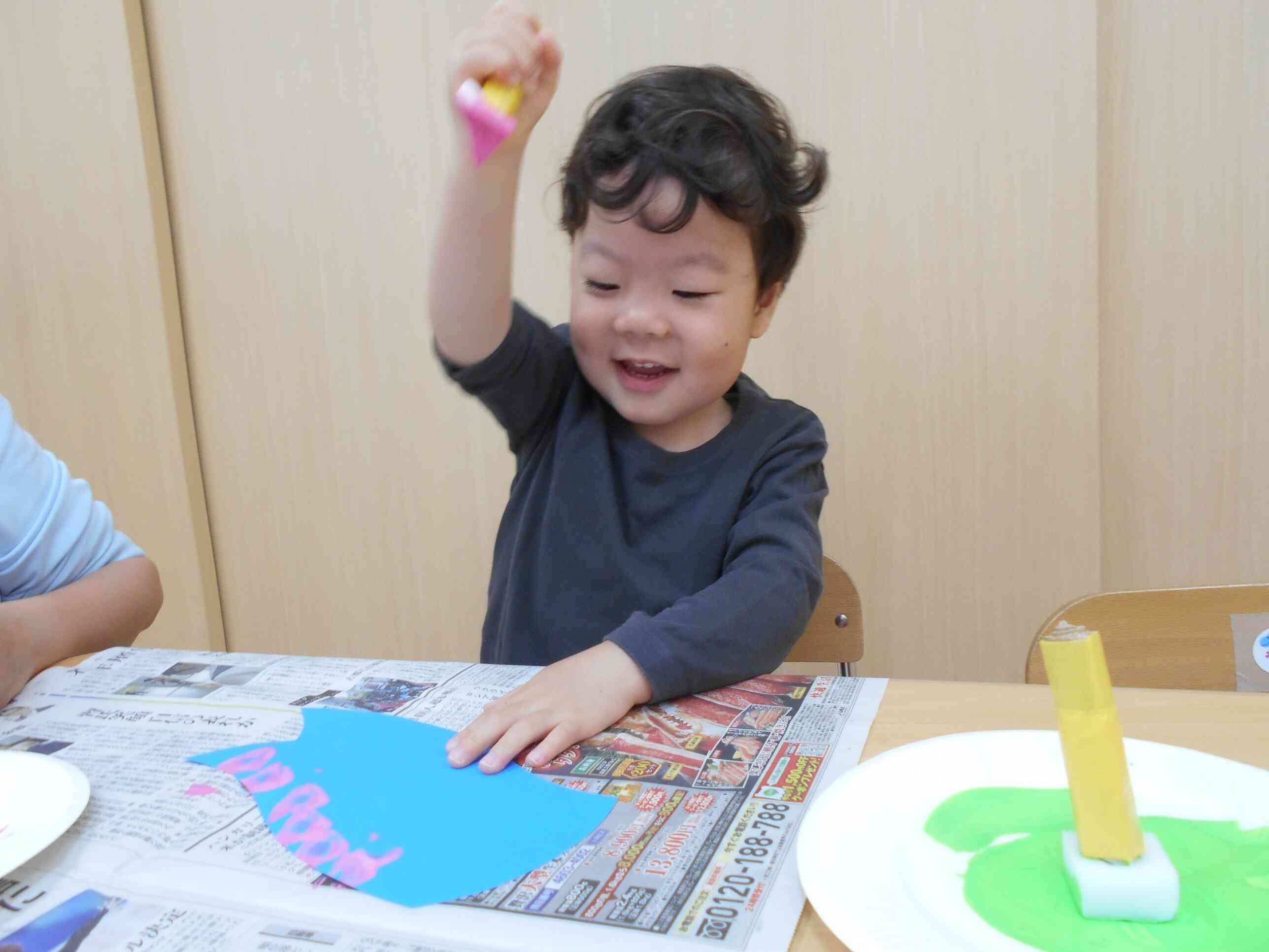 うさぎ組初めての製作