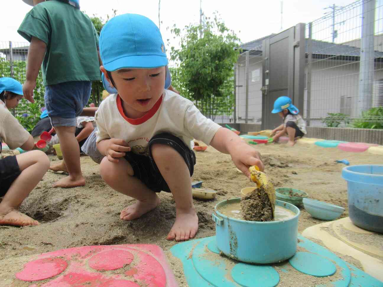 「どろどろになった！！」