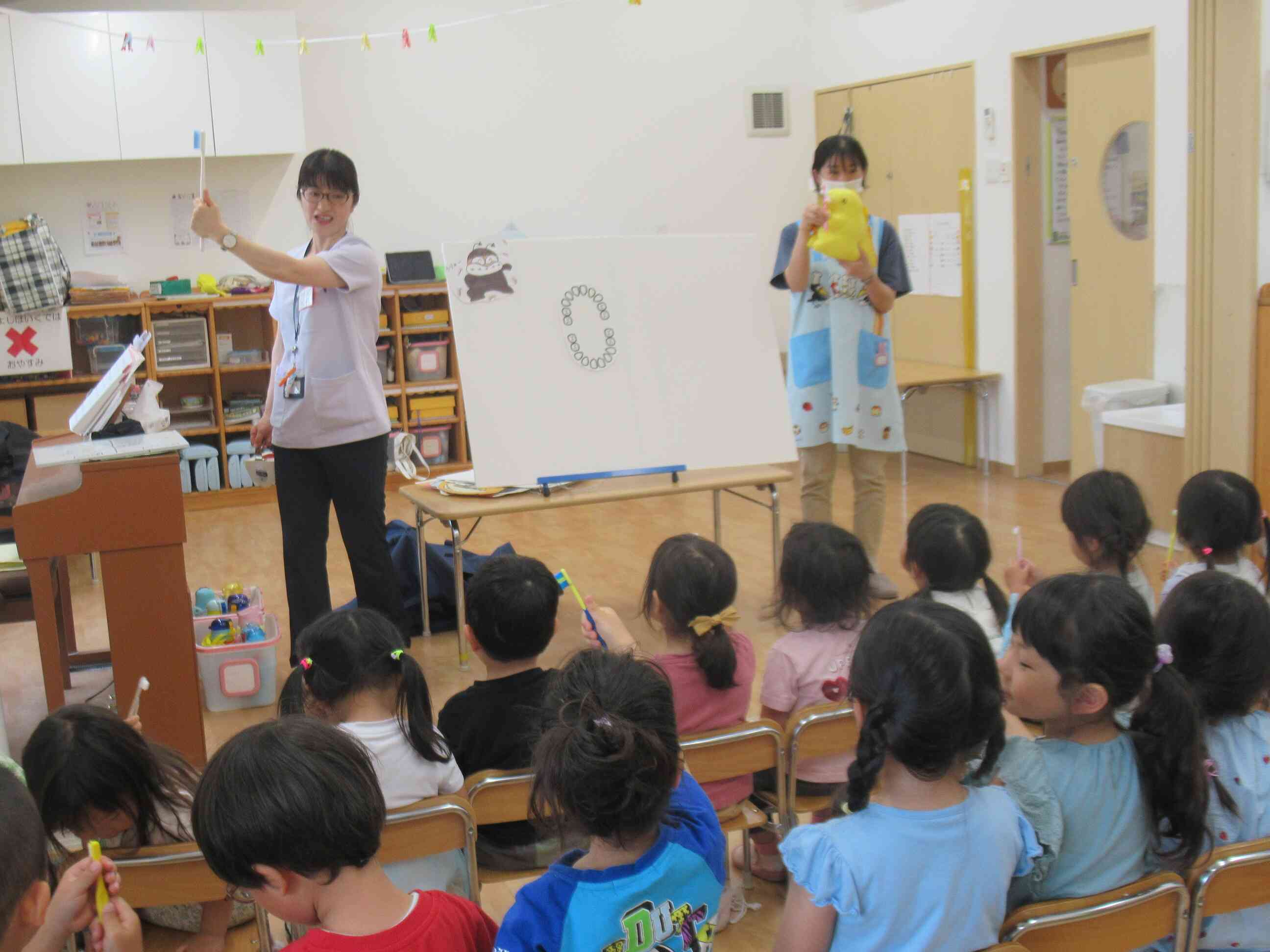歯みがき指導(幼児組)