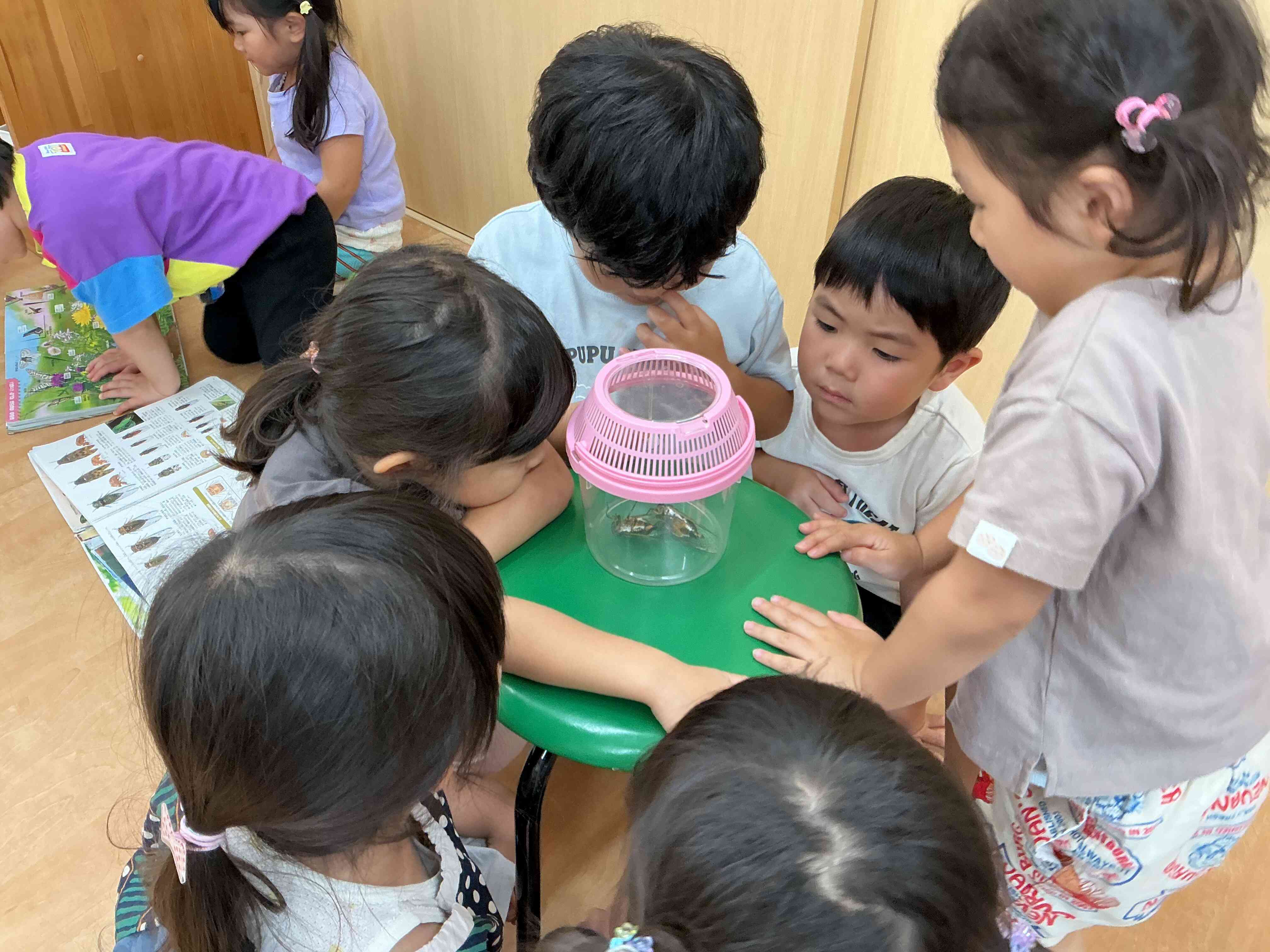 夏の活動(3歳児 ・りす組)