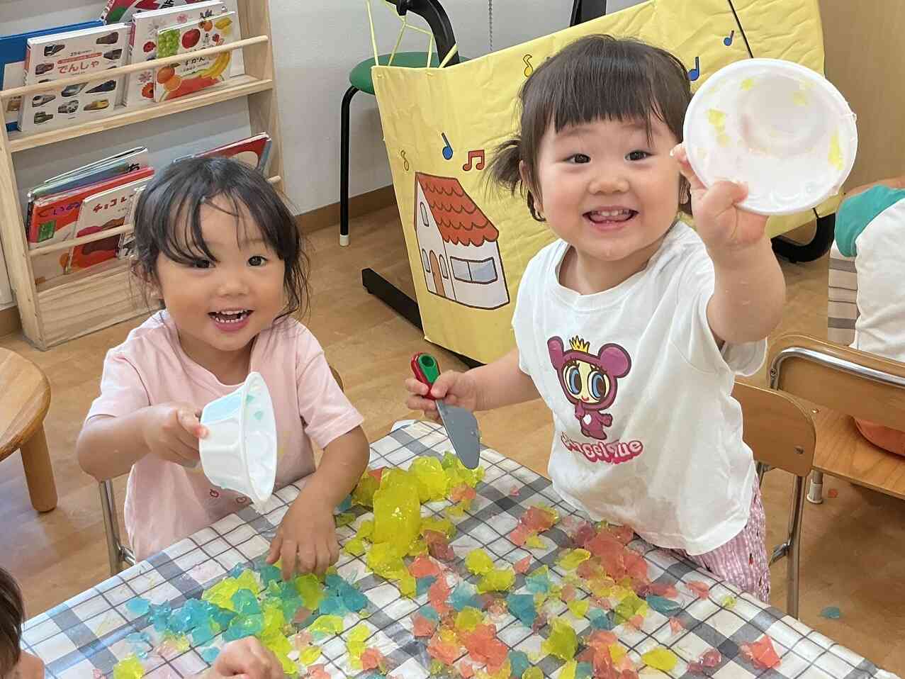 室内ではこんな楽しみ方をしました！