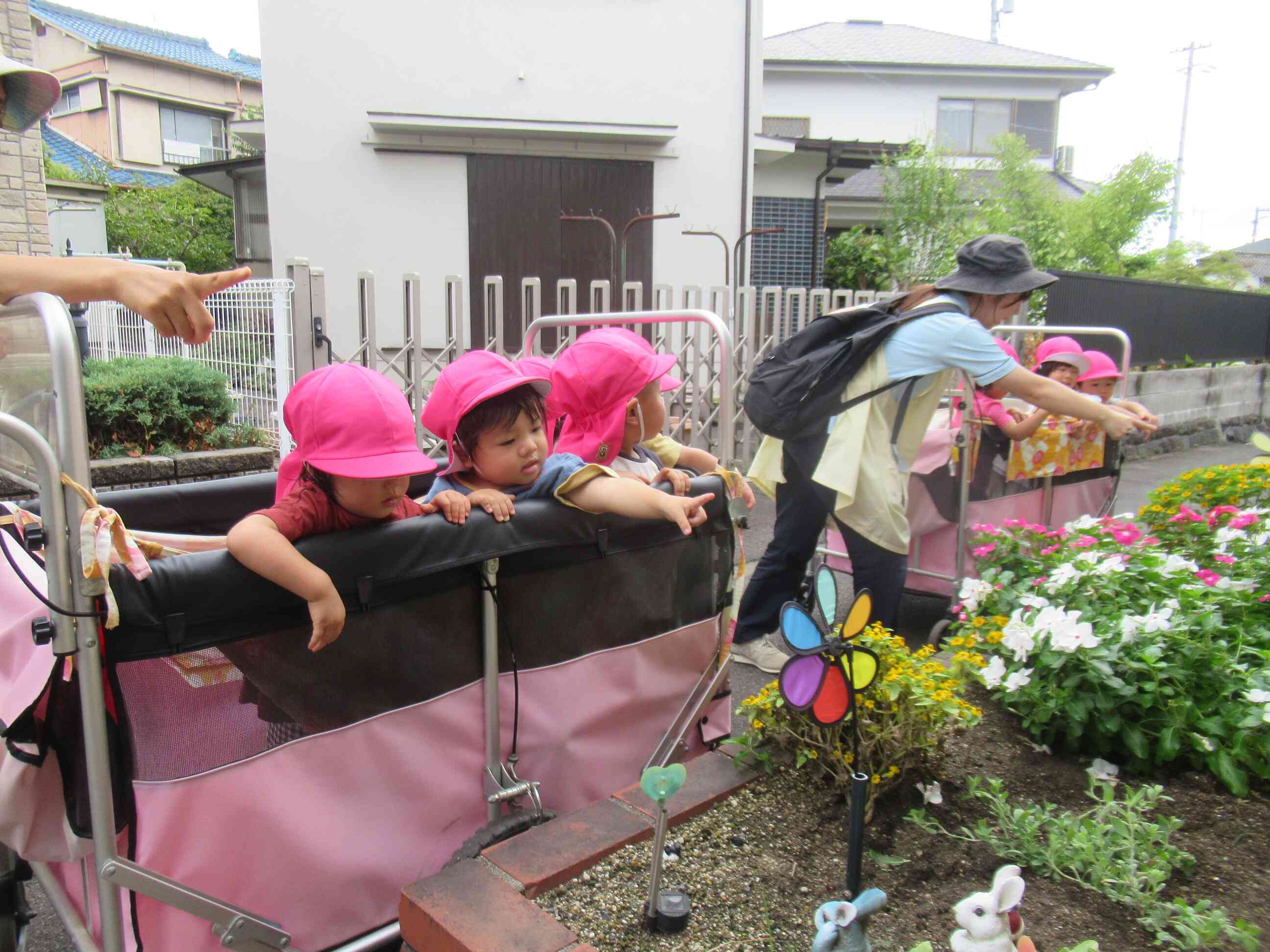 こんなことができるようになったよ！（1歳児・あひる組）