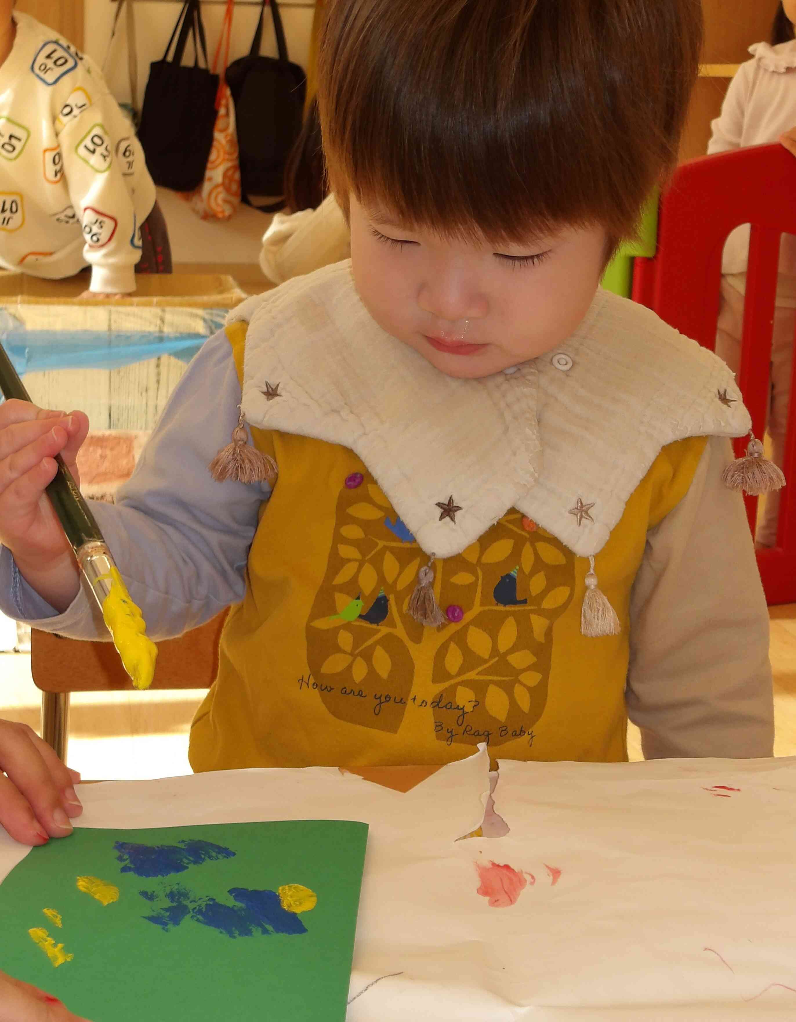 クリスマス製作～1歳児～