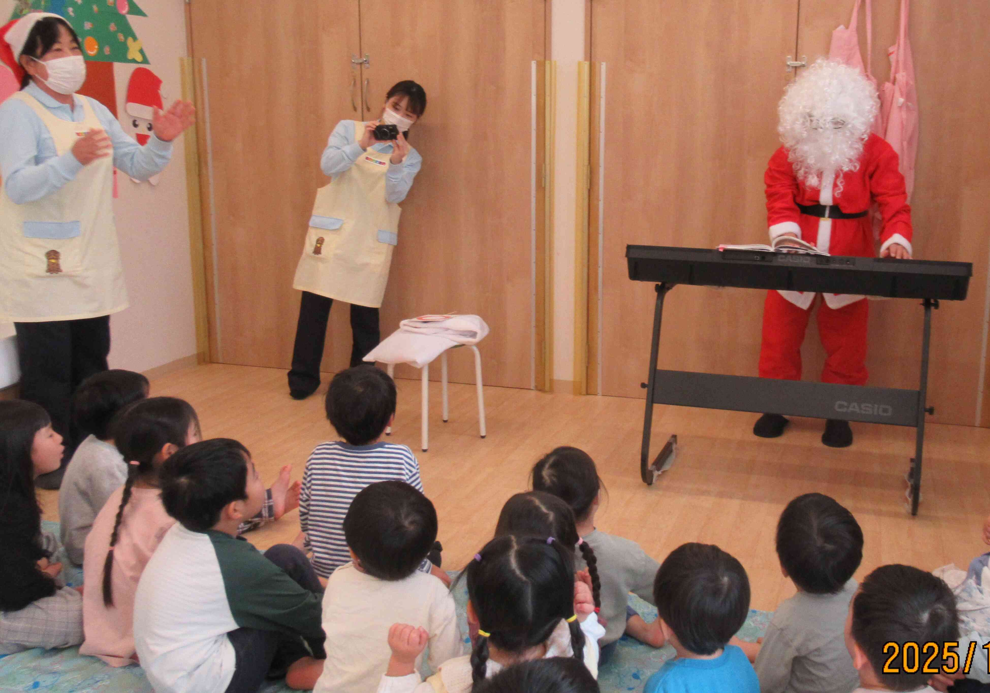 最後はみんなでお歌を歌ったよ♪