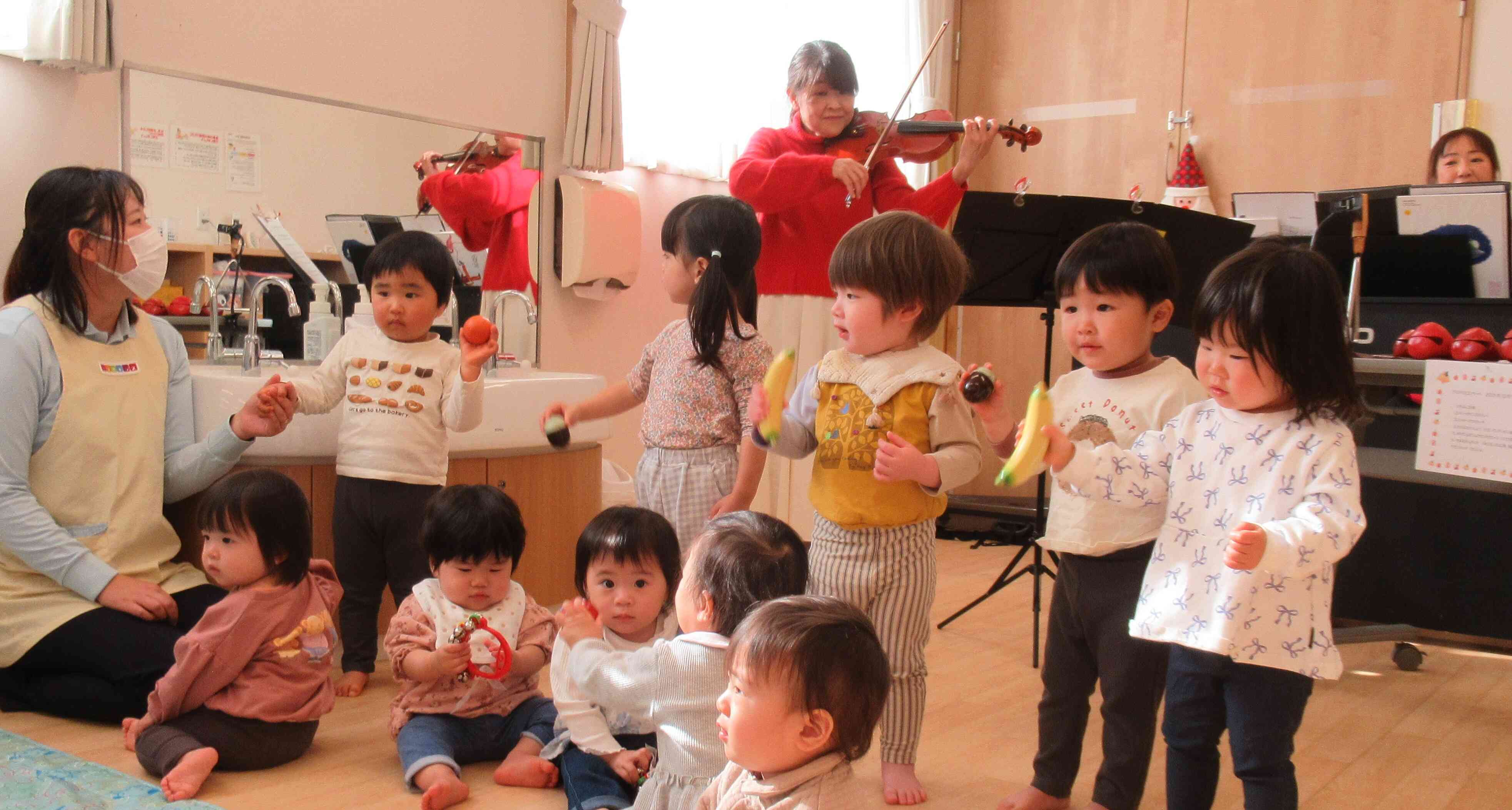 山の音楽家♬～あひる・ひよこ組～