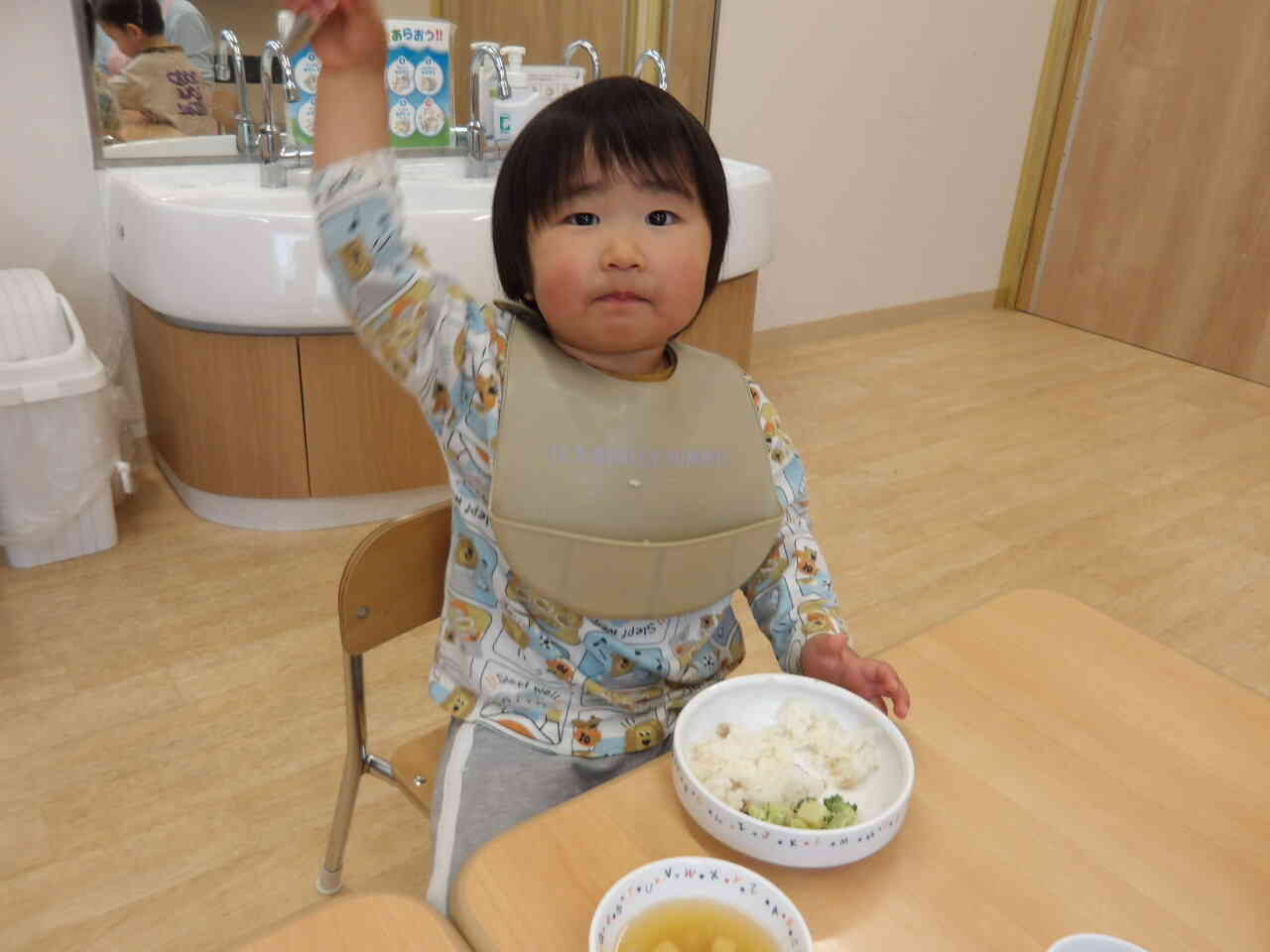 給食美味しいね♬