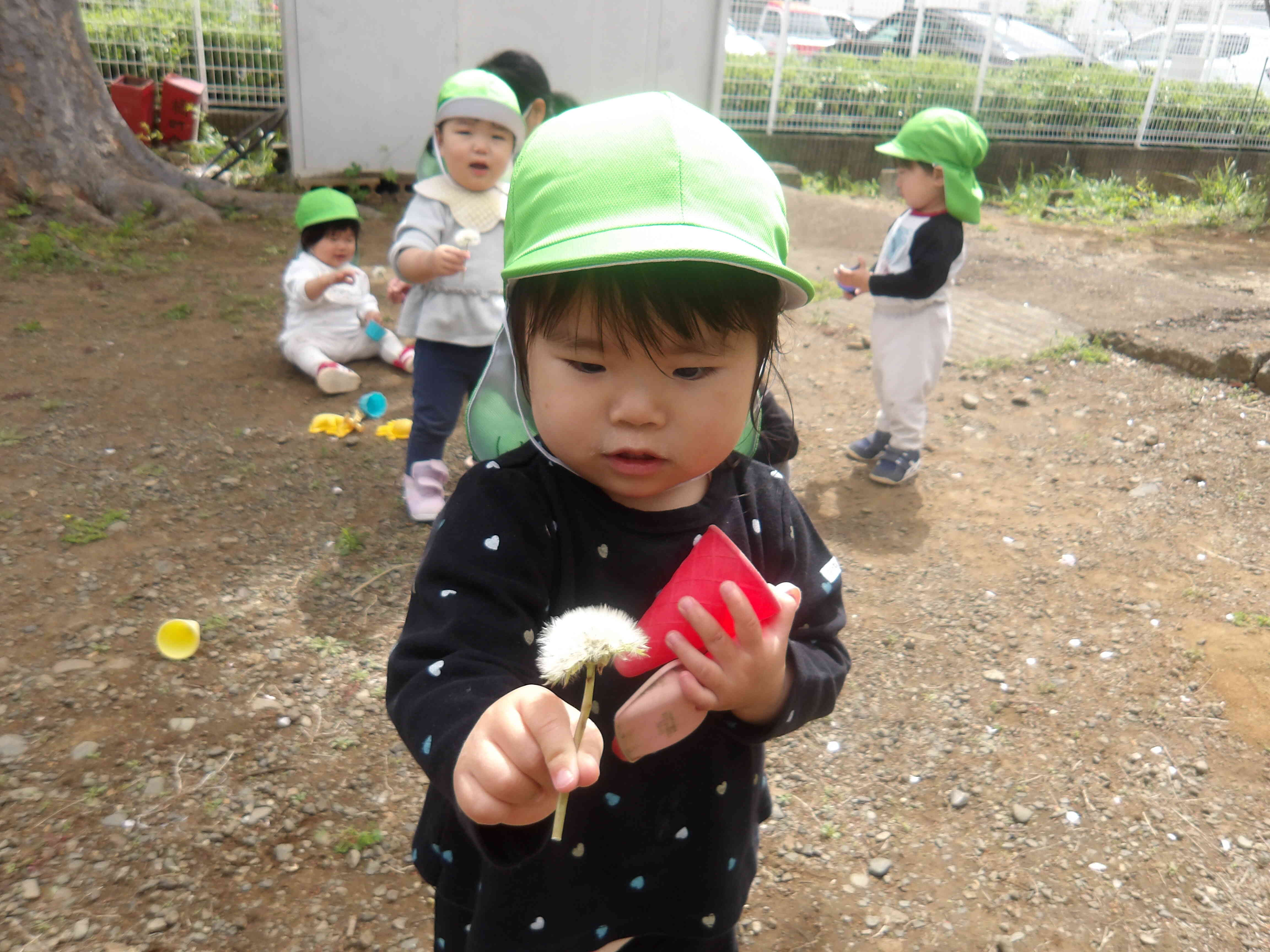 春のお散歩楽しいね♬