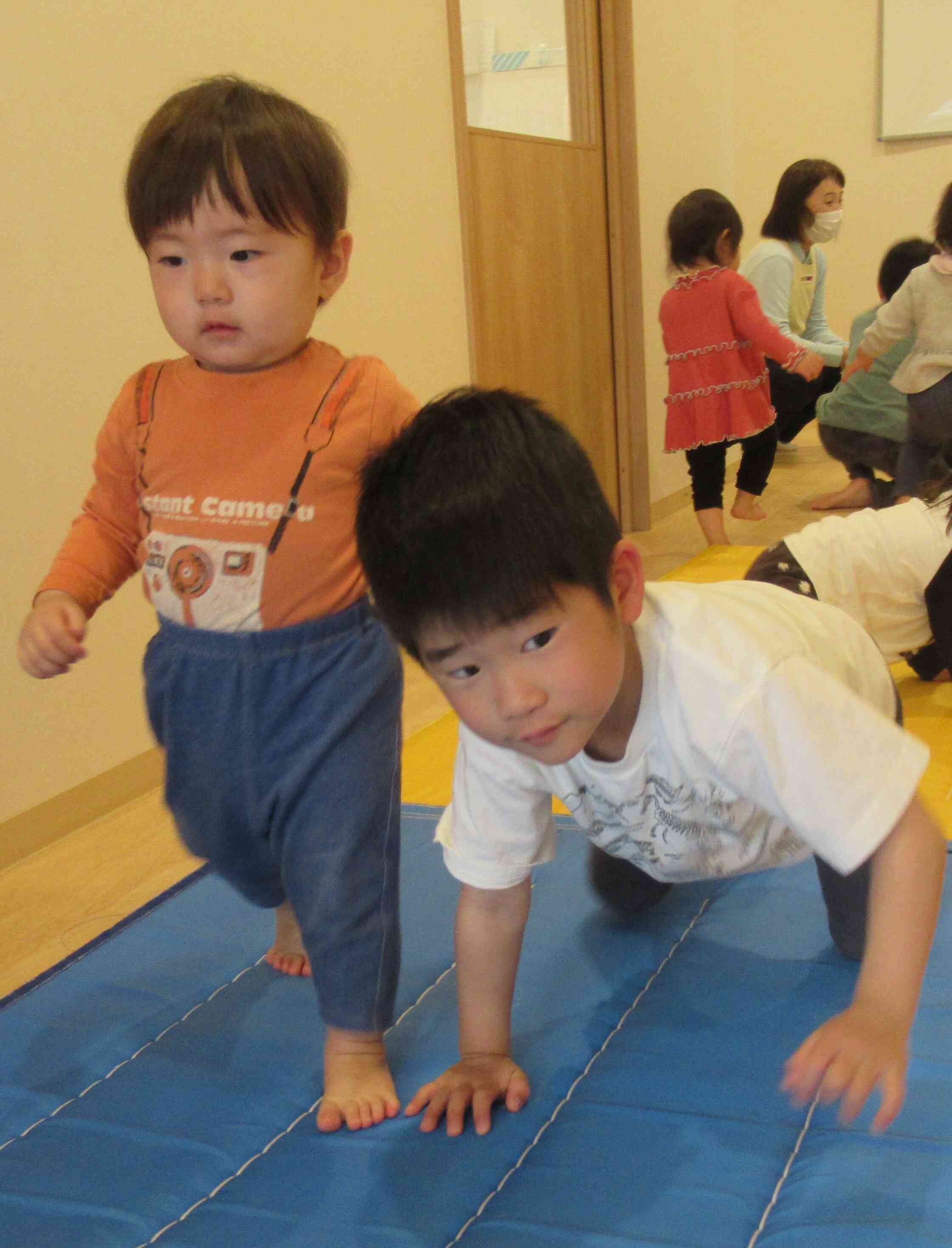 マットやトンネル楽しかったね！