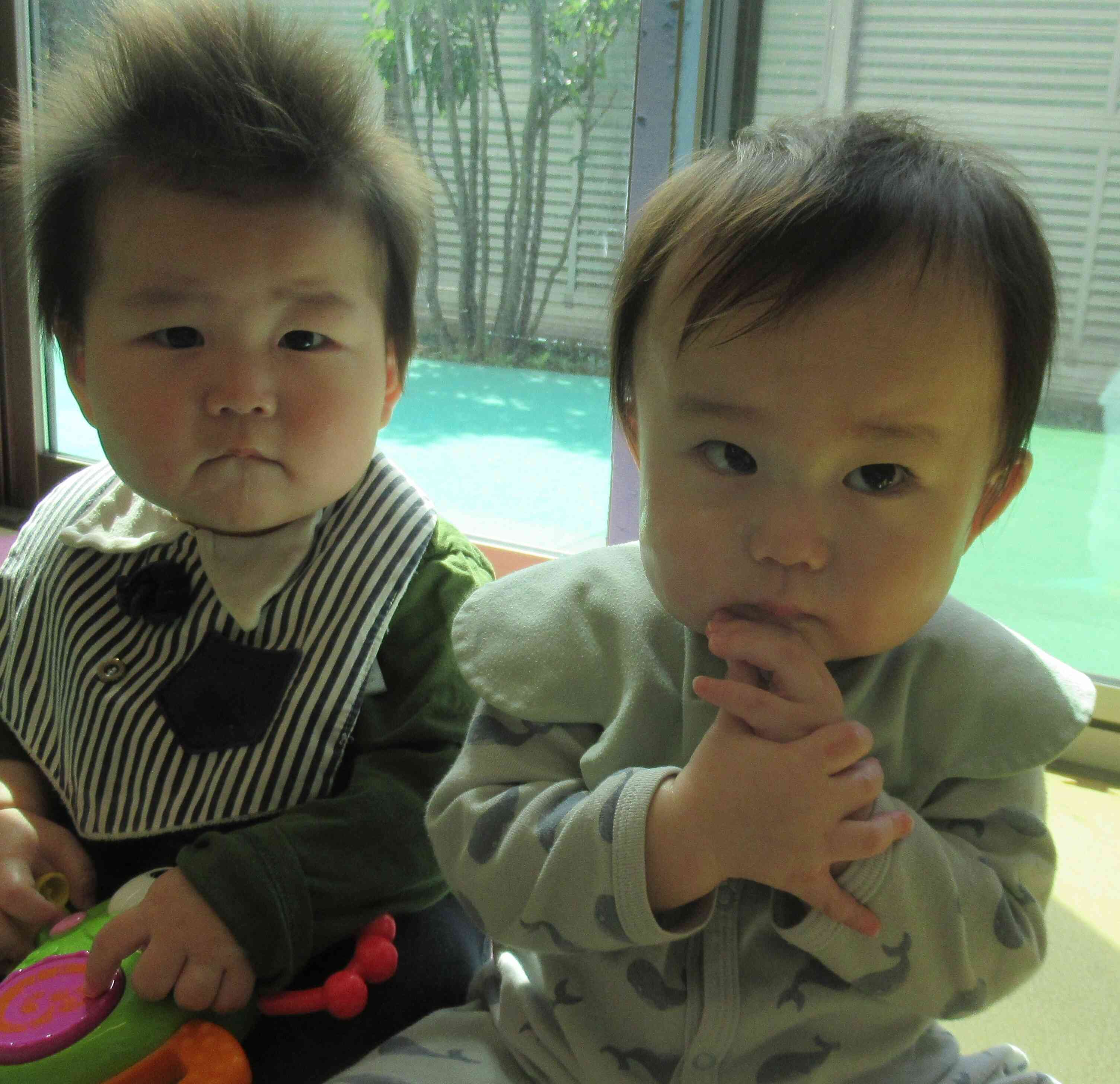 新しいお友だち～０歳児～