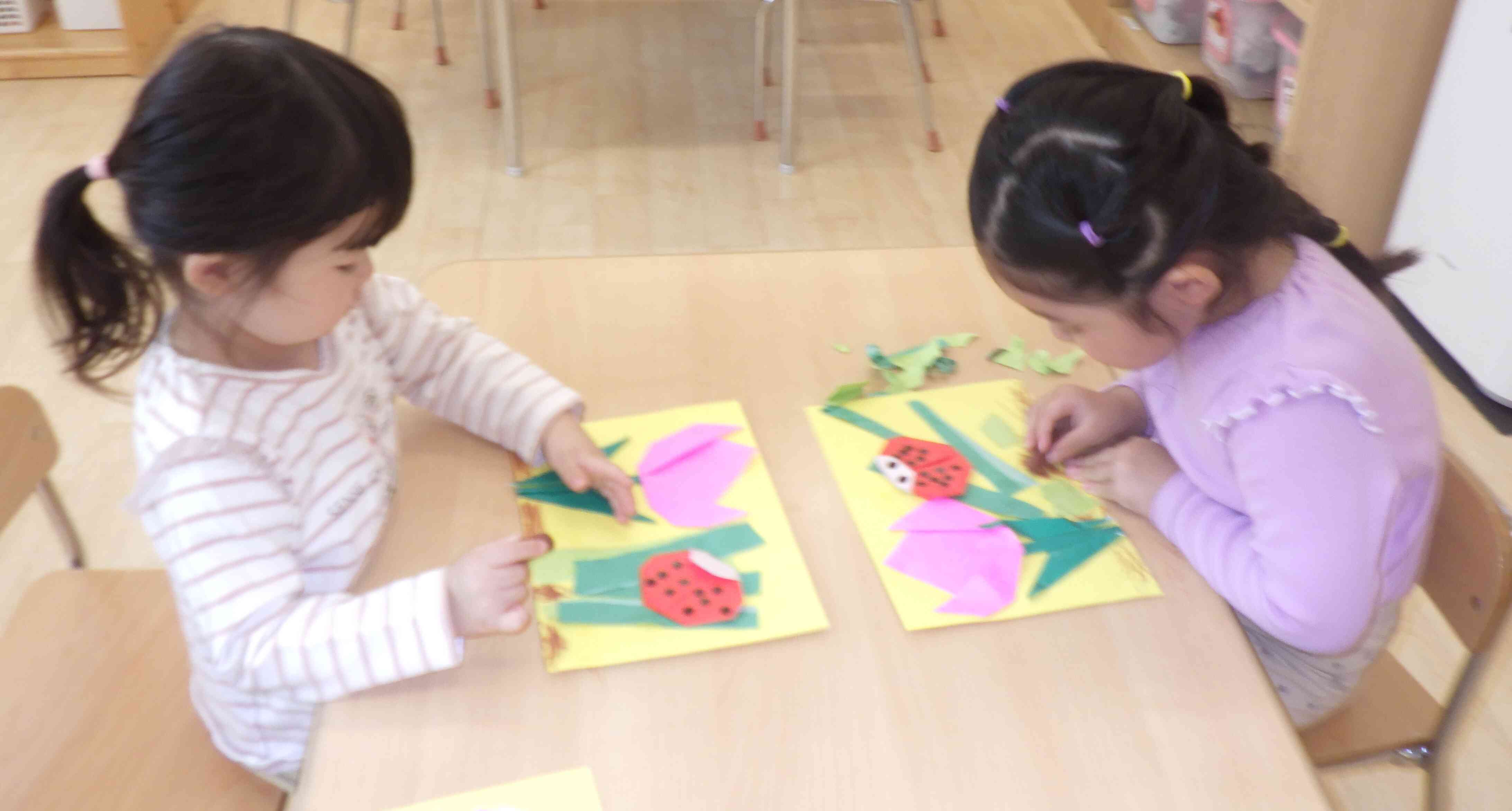 4月の製作～幼児組～