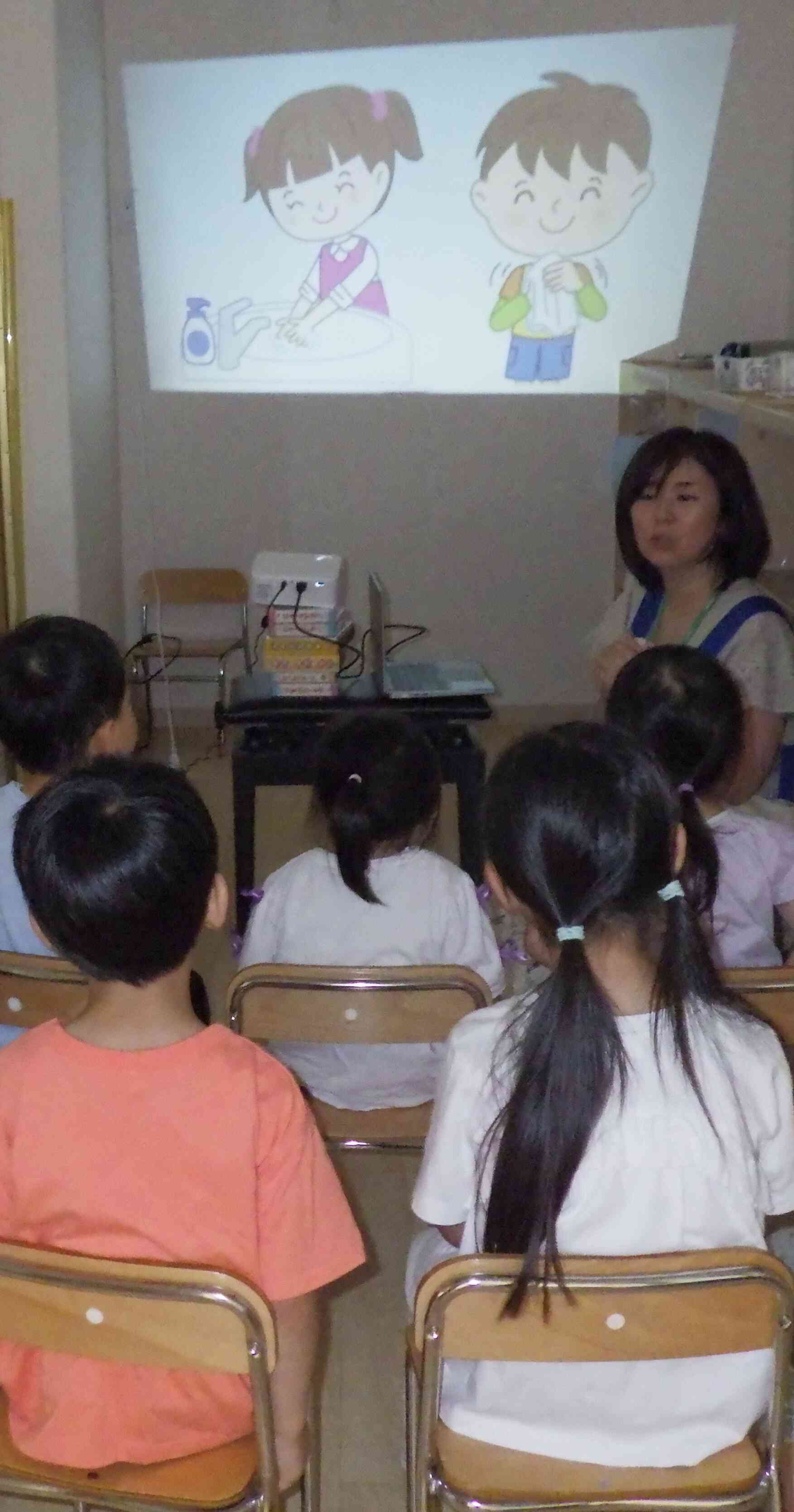 花王手洗い教室☆①～幼児組～