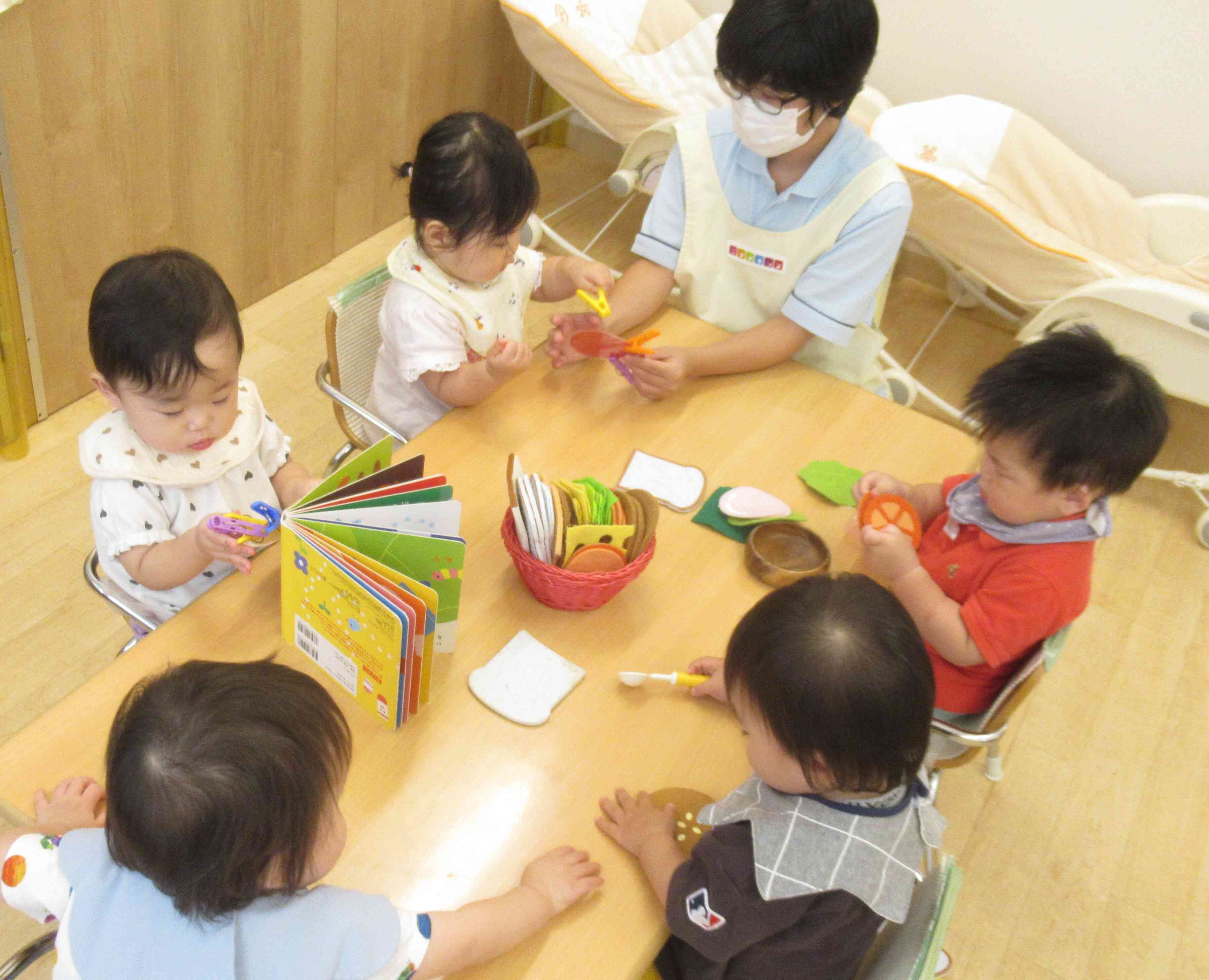 机上遊び♬～0歳児～