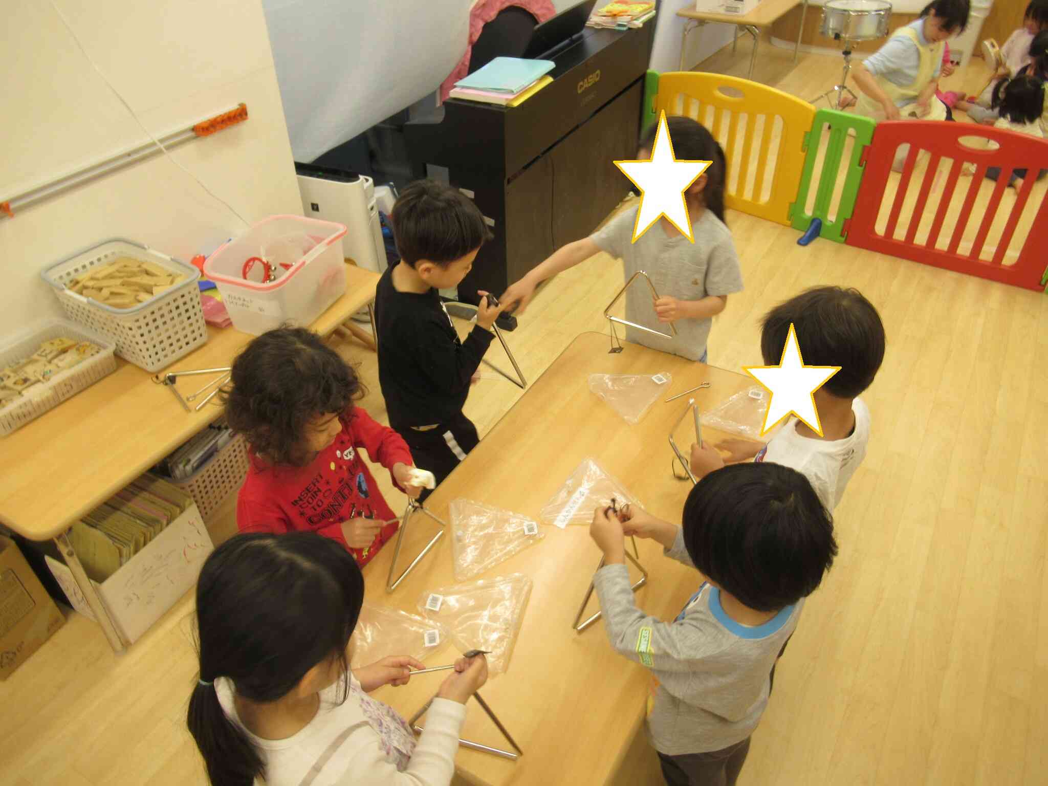 楽器あそび☆ぱんだ組(4歳児)