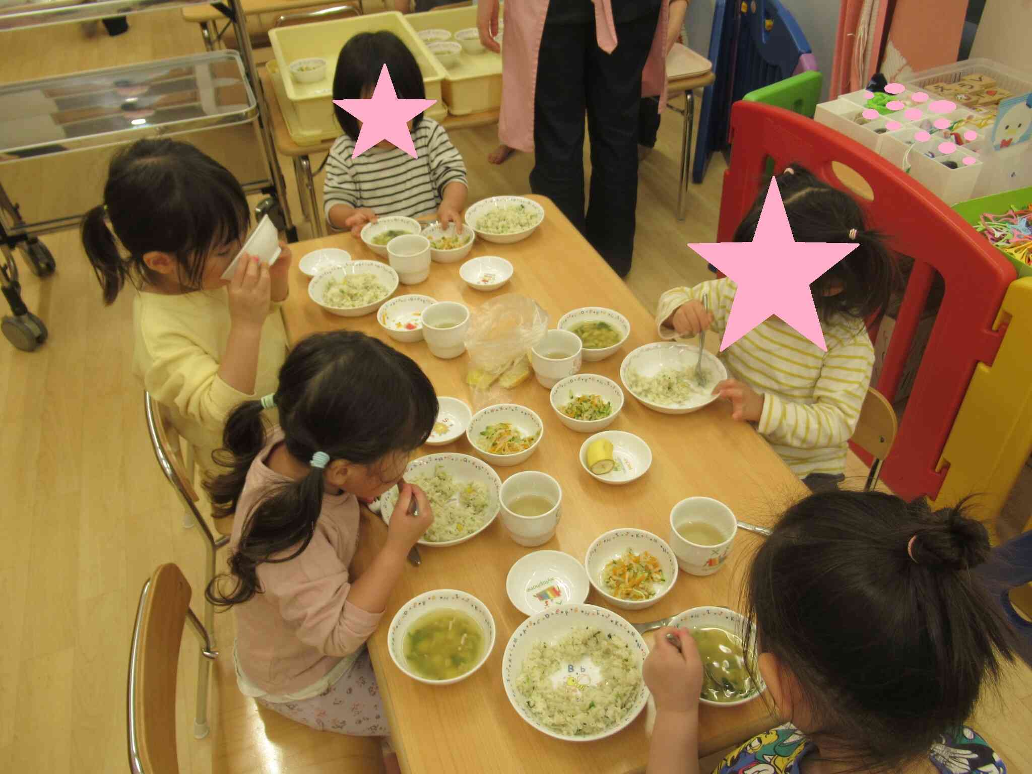 みんなで食べるとおいしいね！