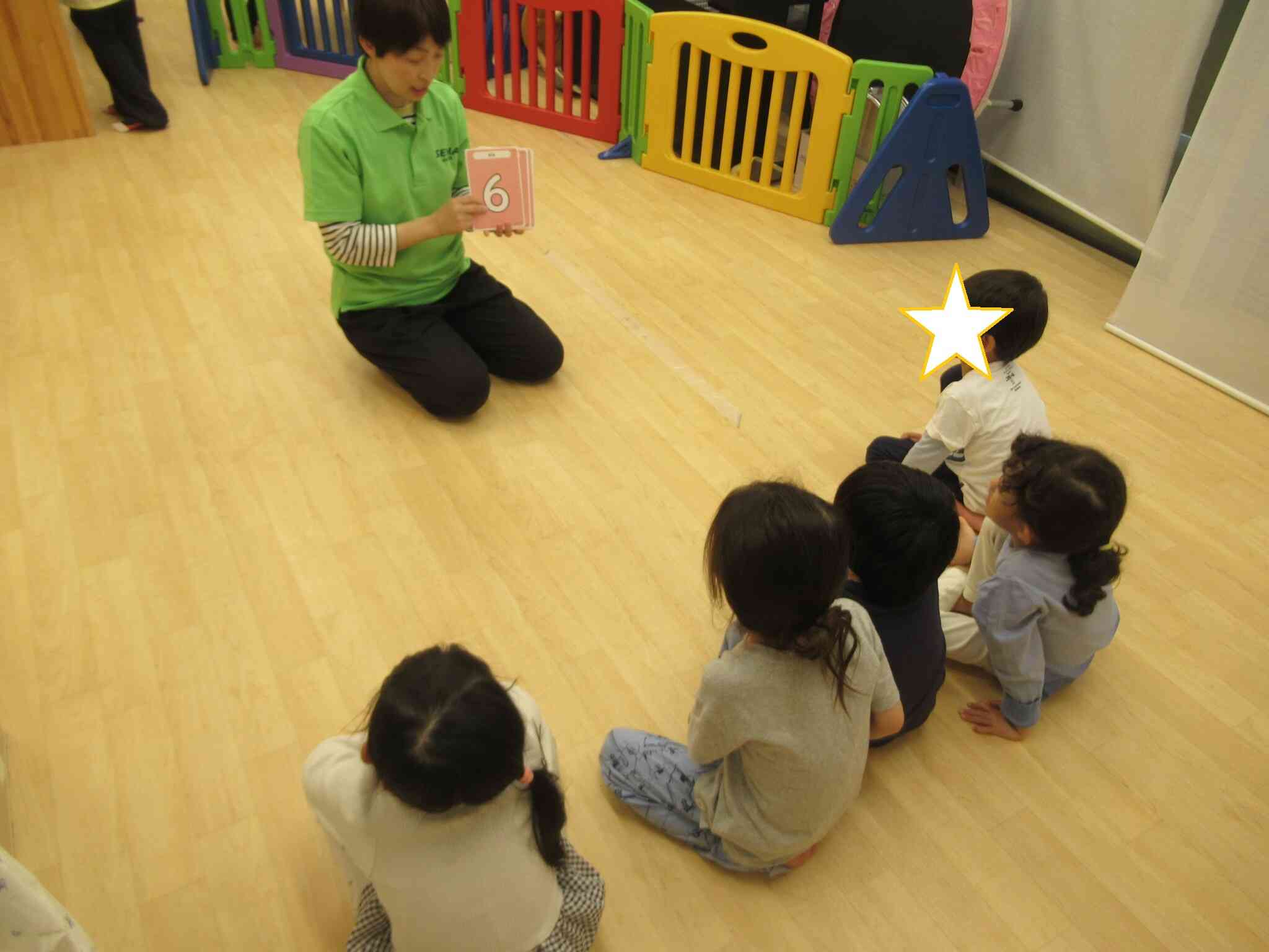 ☆英語☆ぱんだ組(4歳児) 