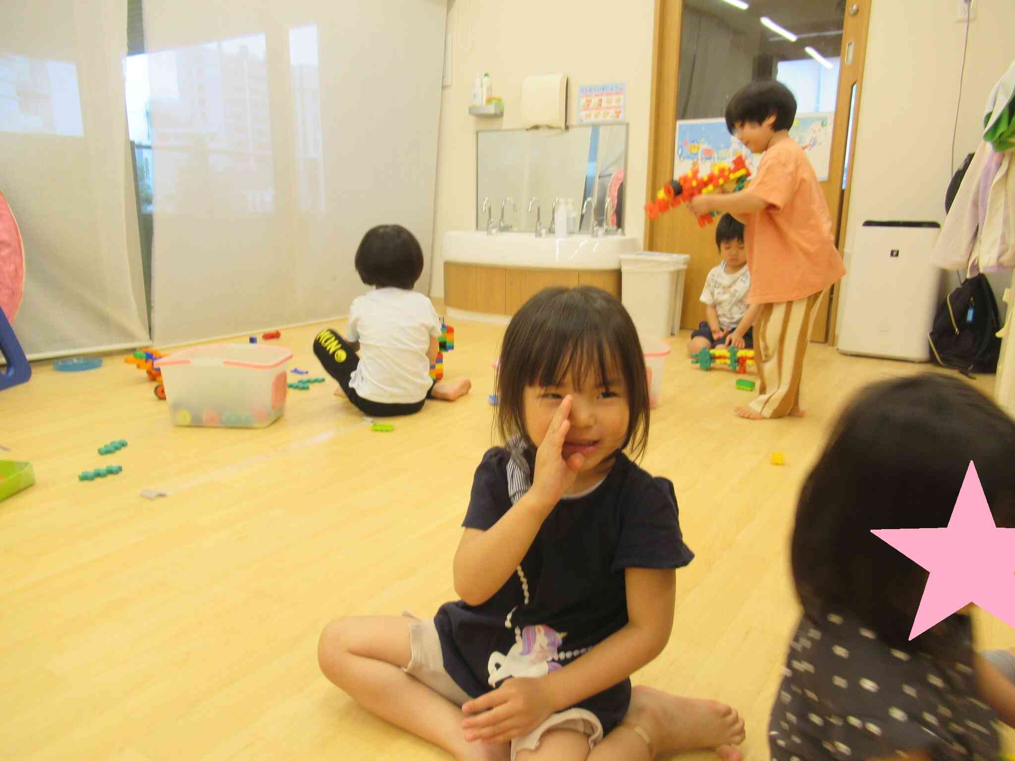 りす組（3歳児）お店屋さんごっこ