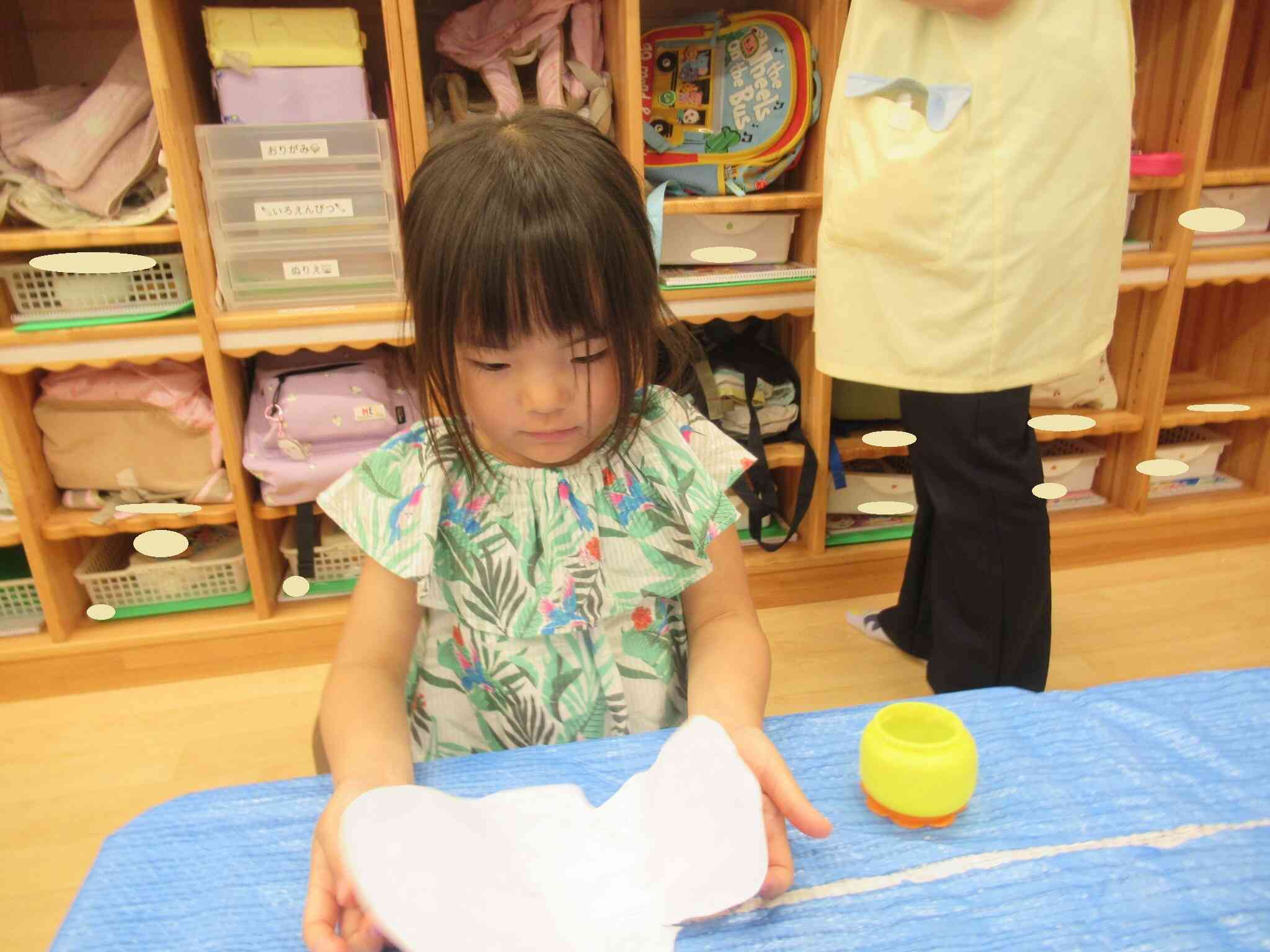 りす組(3歳児)☆7月の壁面製作☆