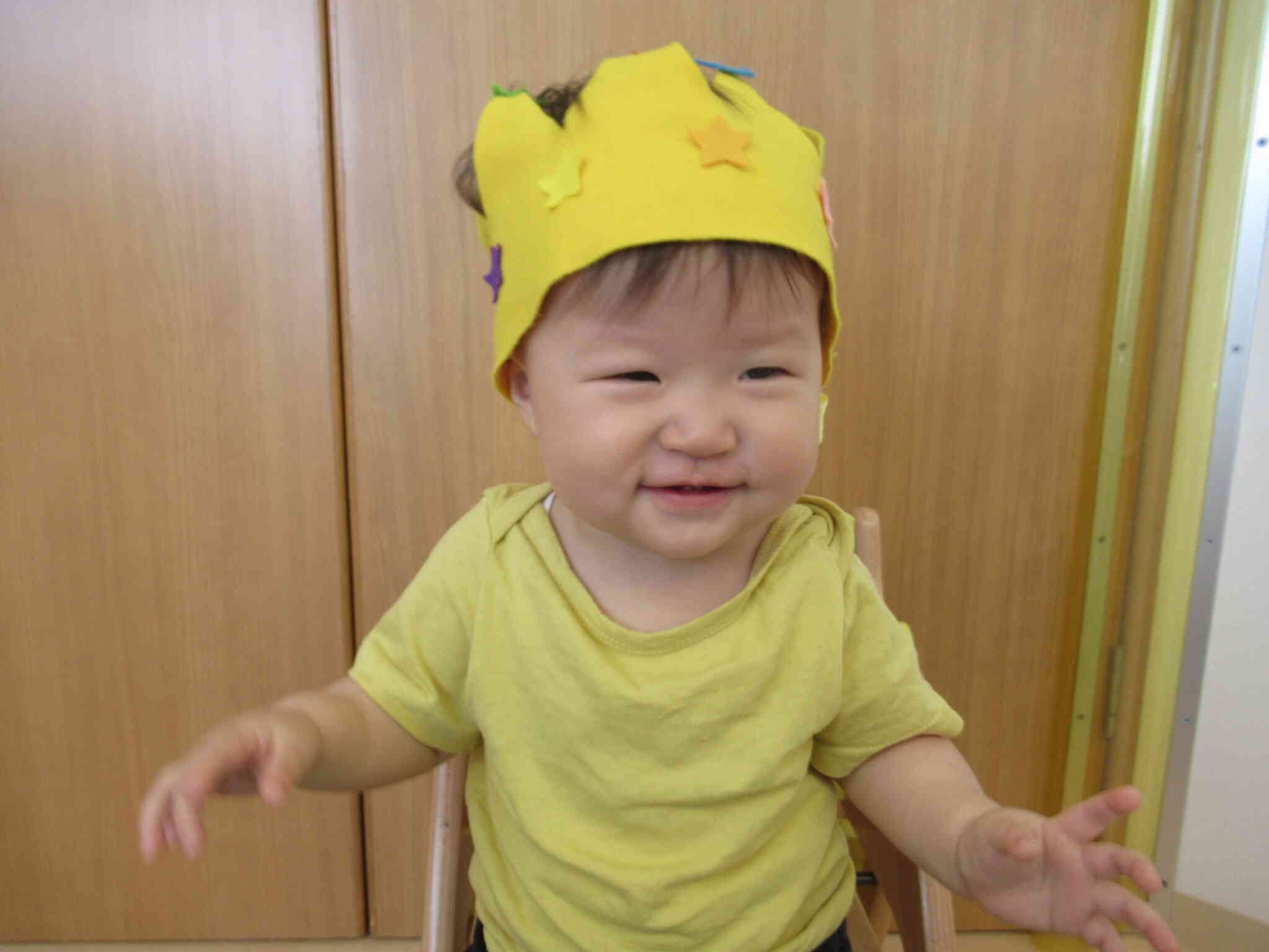 はじめてのおたんじょうび、おめでとう！！