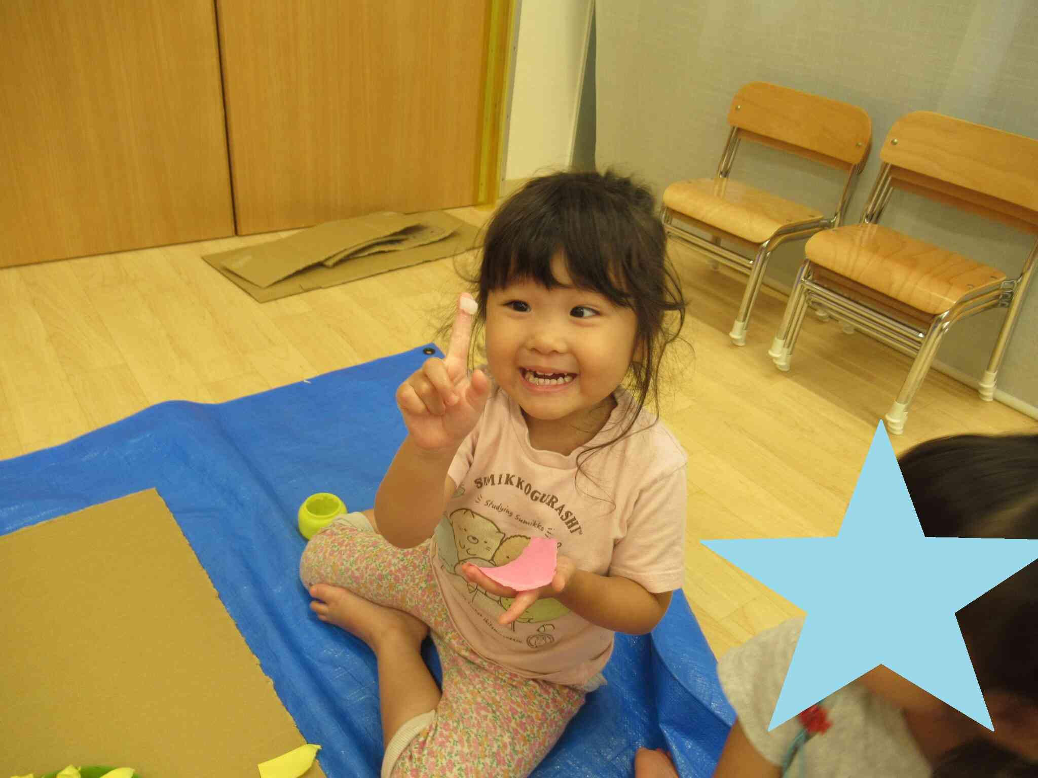 のりの塊、氷みたい♪