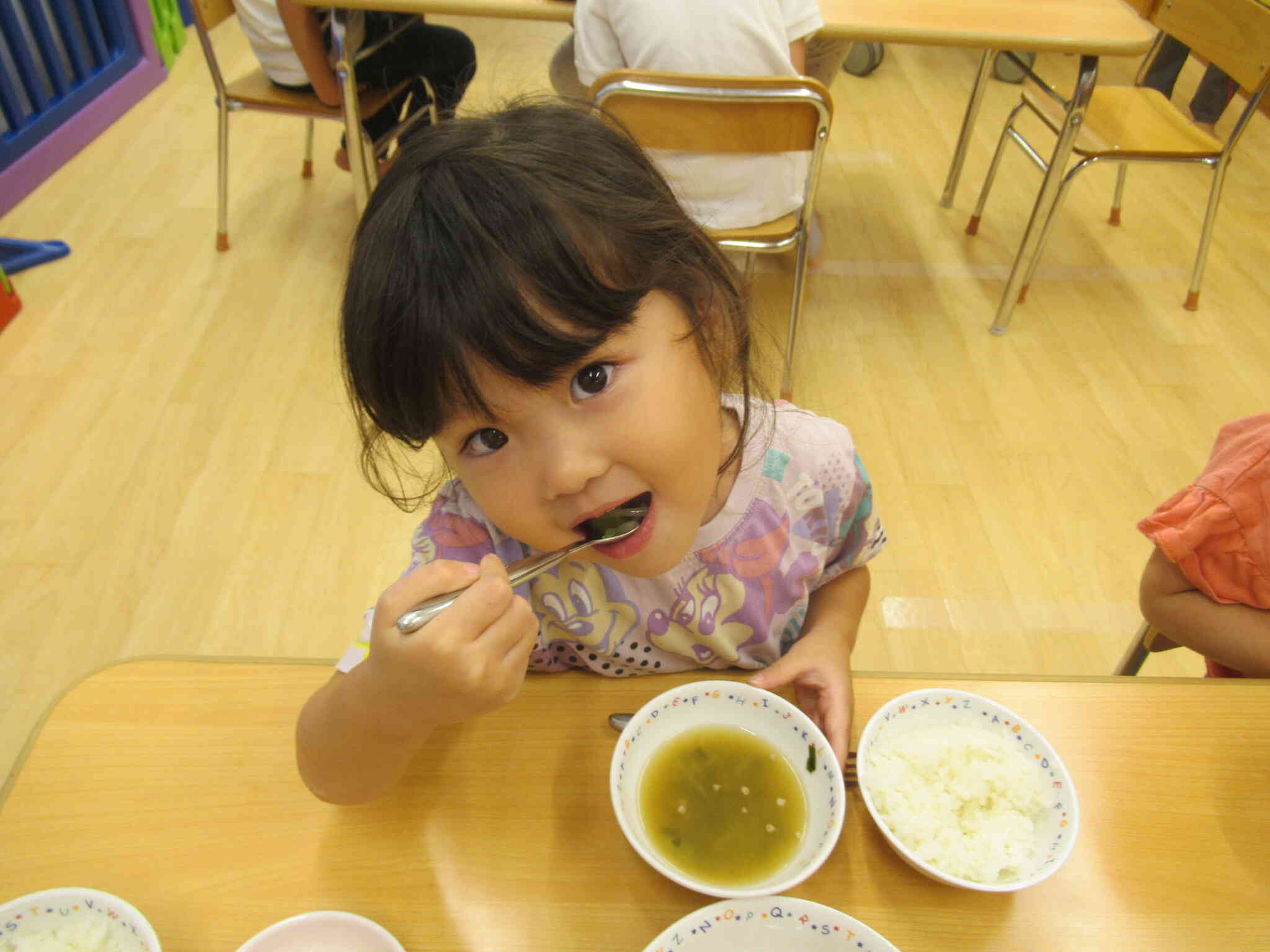 食べ方も上手になったよ☆
