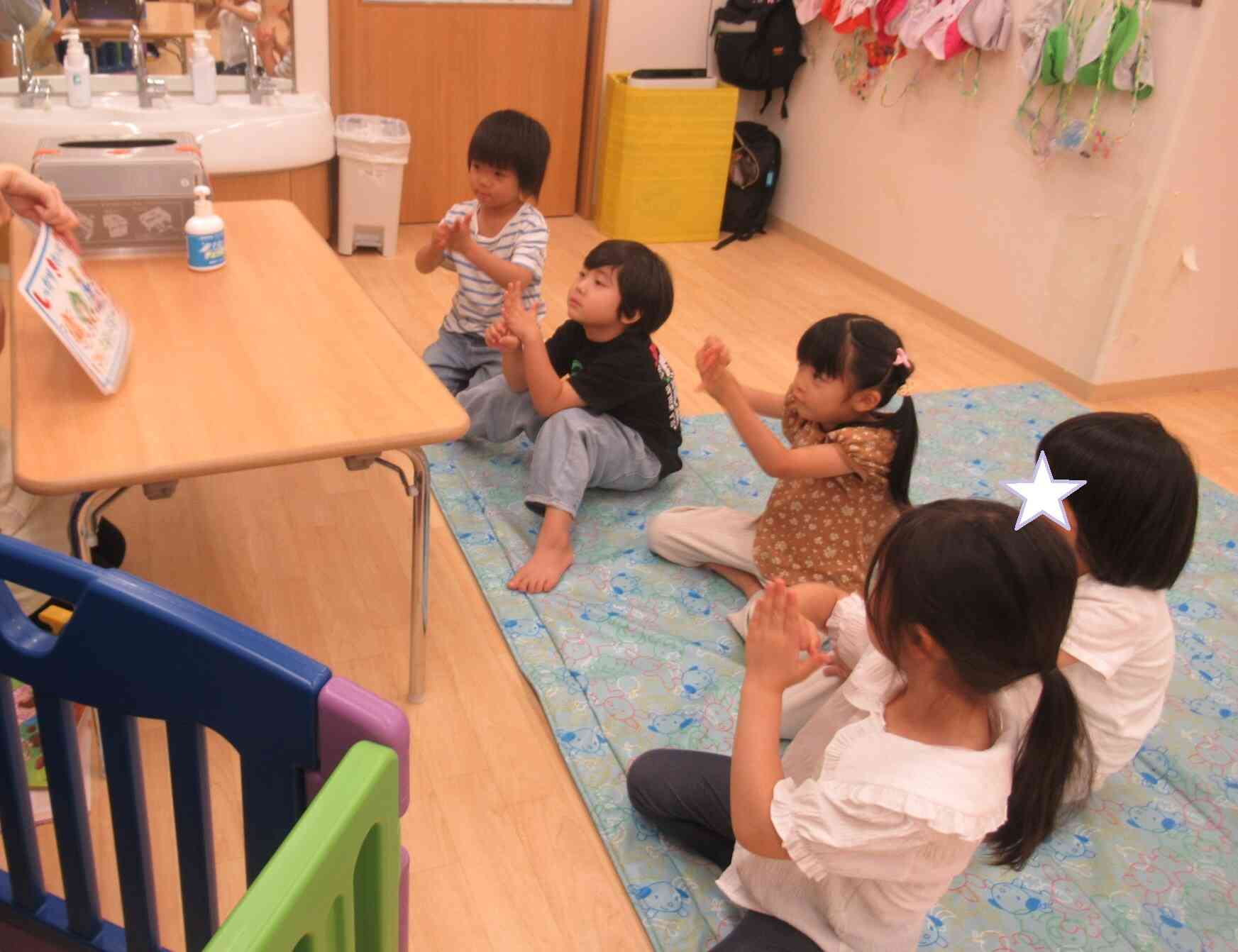 手洗い指導をしました✋